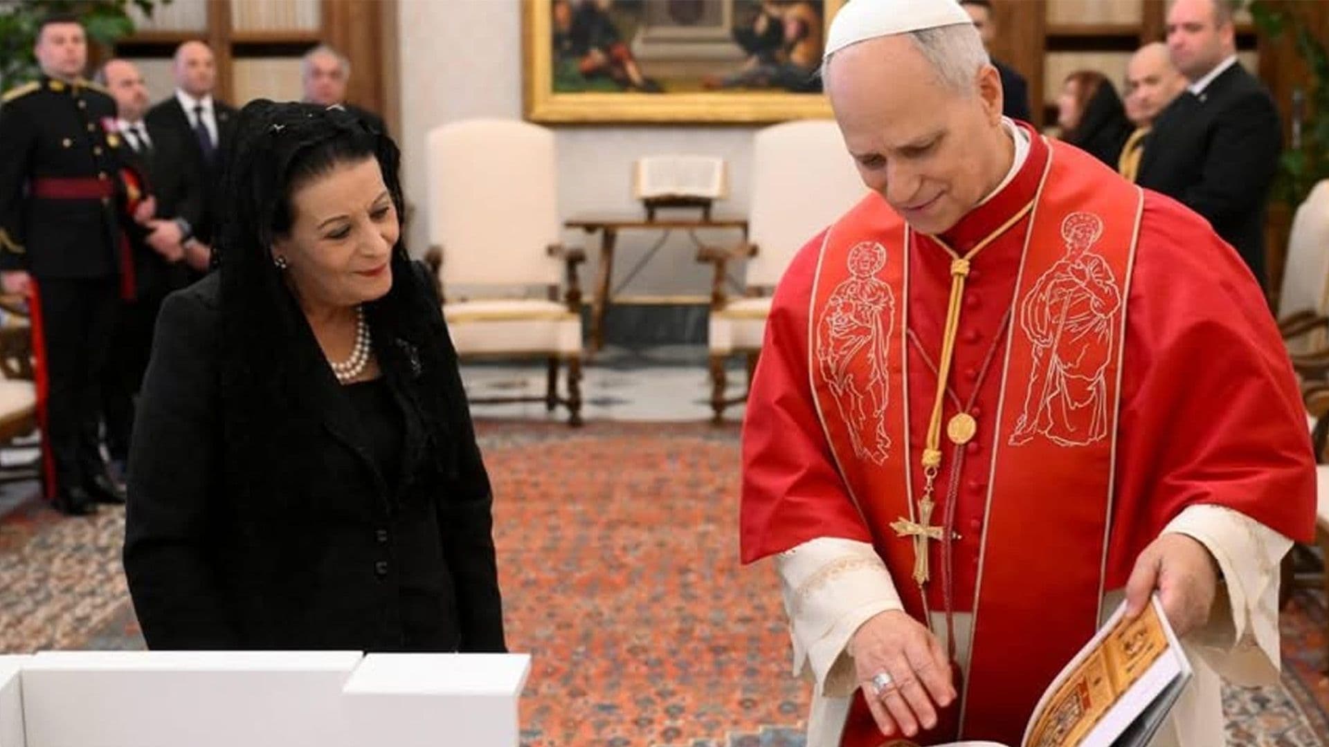 President Myriam Spiteri Debono Meets Pope Leo XIV