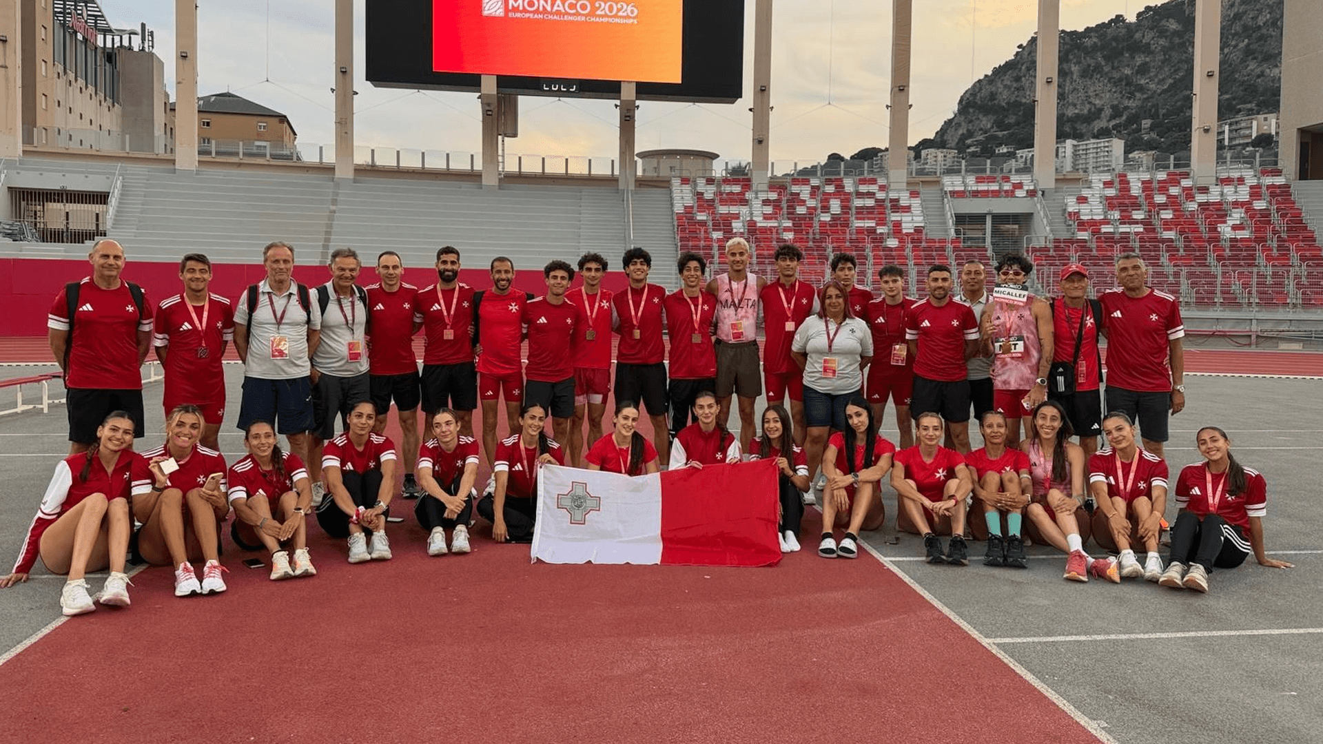 Team Malta Achieves Second Place At European Challenger Athletics Championships