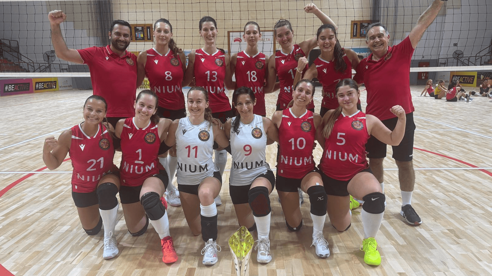 Swieqi Phoenix Volleyball Win John Bugeja Cup For Sixth Consecutive Time