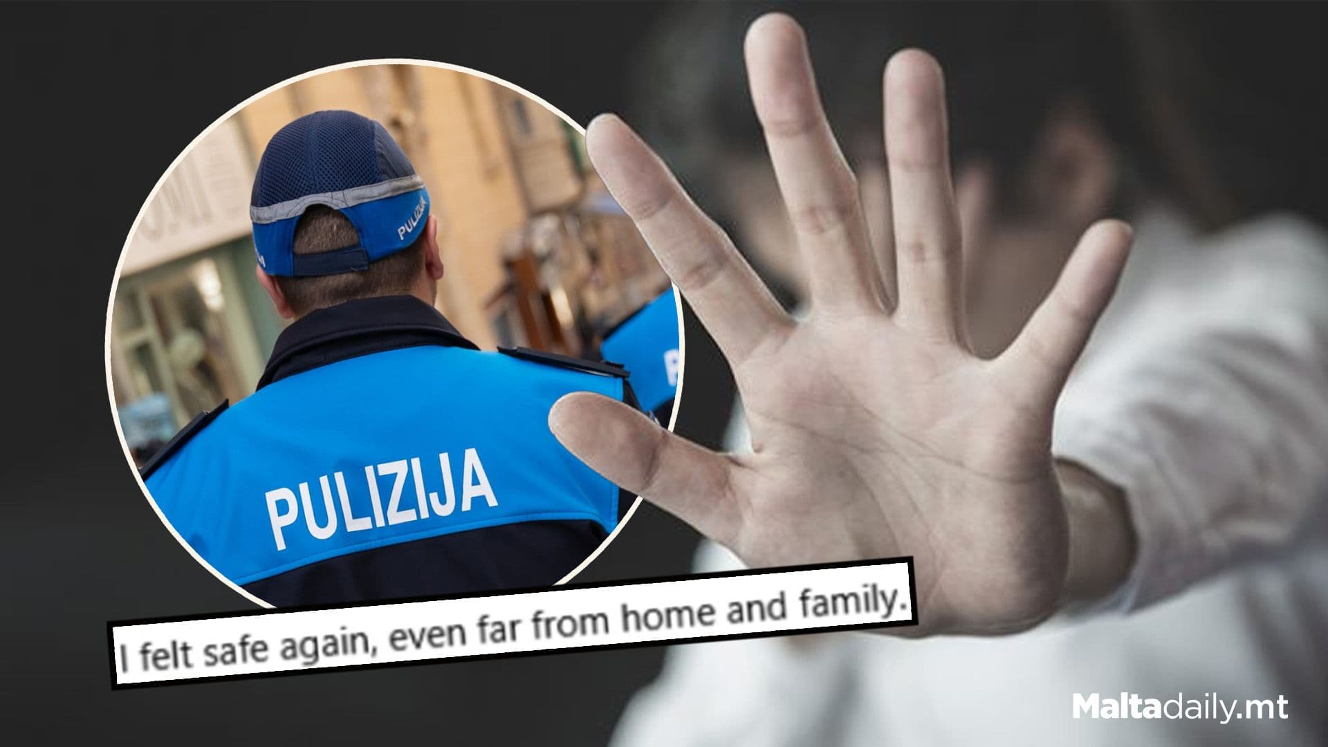 Domestic Abuse Victim Thanks Police For Immediate Help