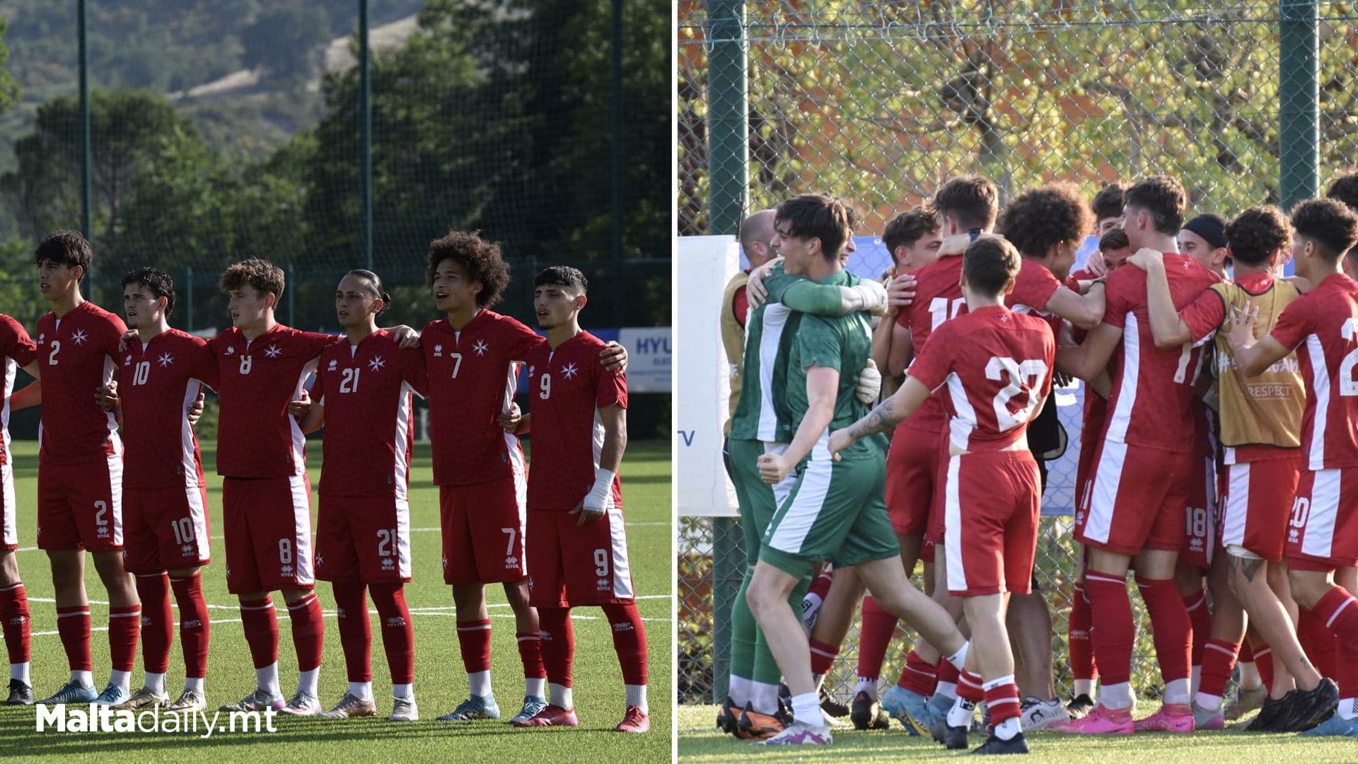 Malta Under-21 National Team secured victory against San Marino