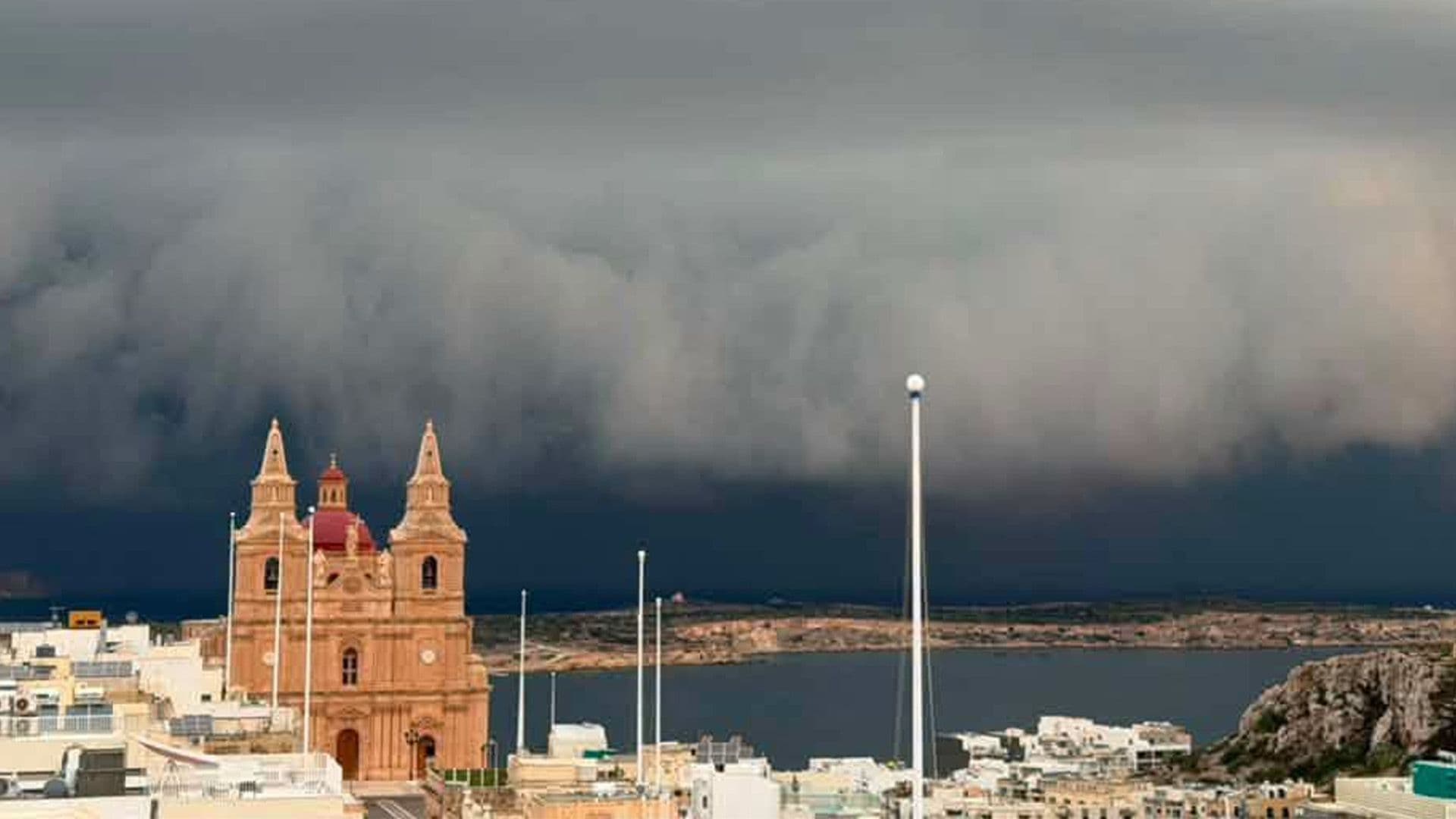 Sights Across Maltese Islands As Rainy Weather Hits