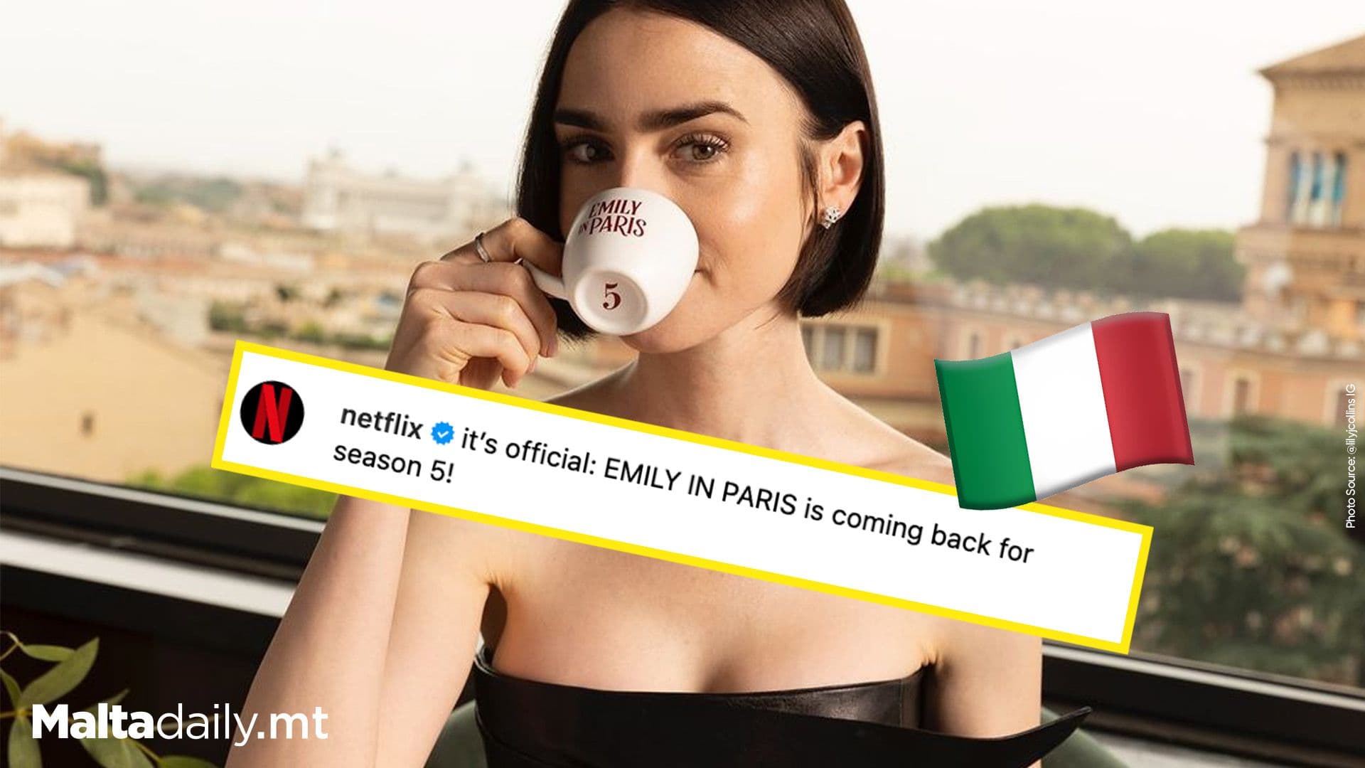Netflix Confirms Emily in Paris Season 5