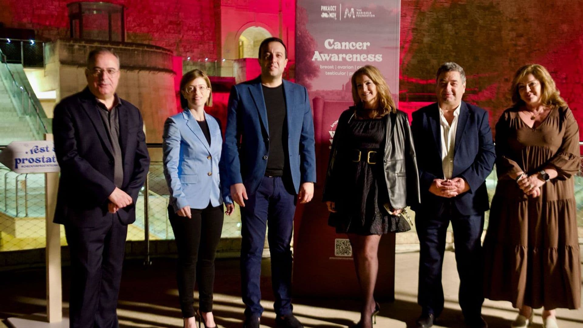 Ċittadella Turns Pink To Raise Breast Cancer Awareness