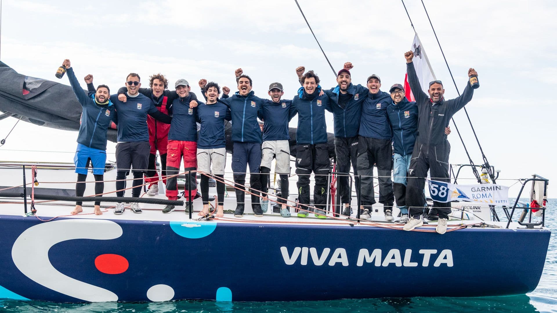 VIVA MALTA WINS ON DEBUT AT ROMA PER TUTTI REGATTA
