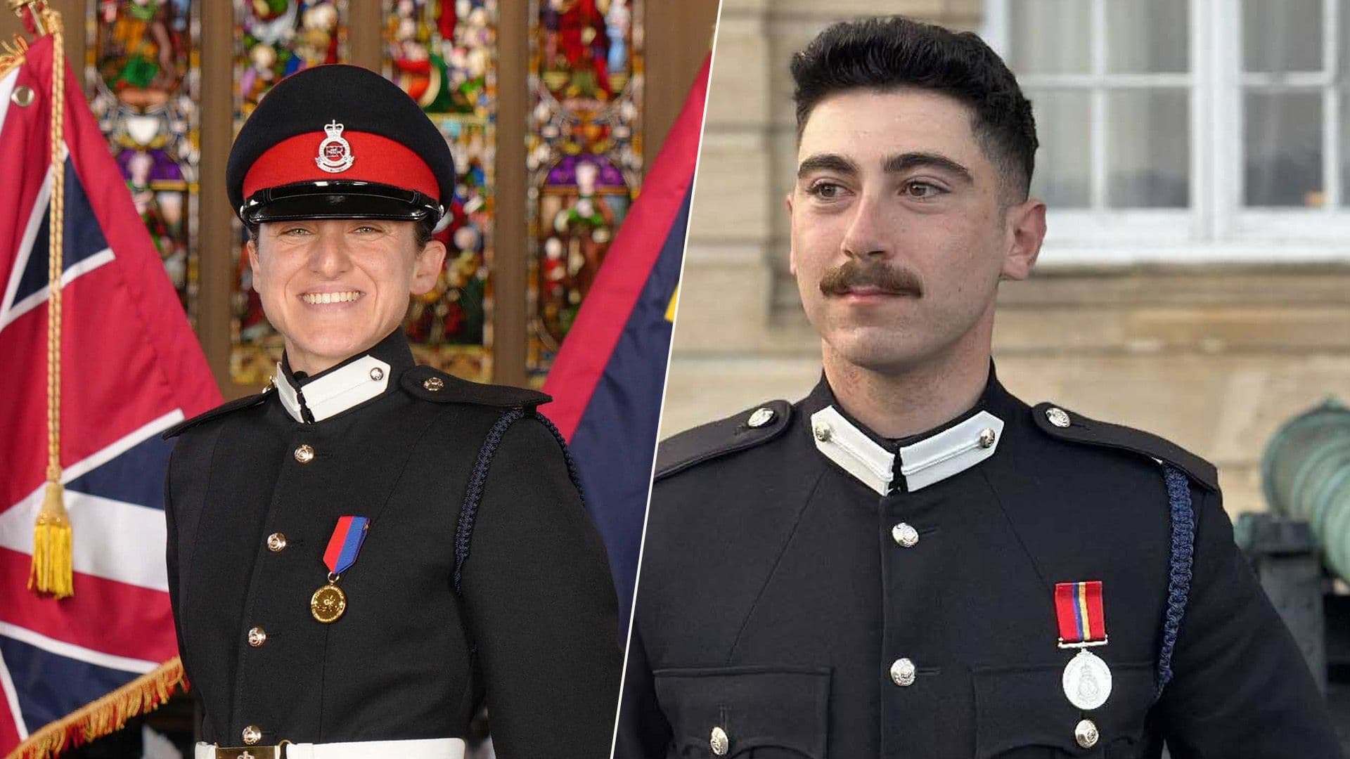 2nd Lieutenants Raina & Wayne Complete Royal Military Academy Sandhurst Cadetship