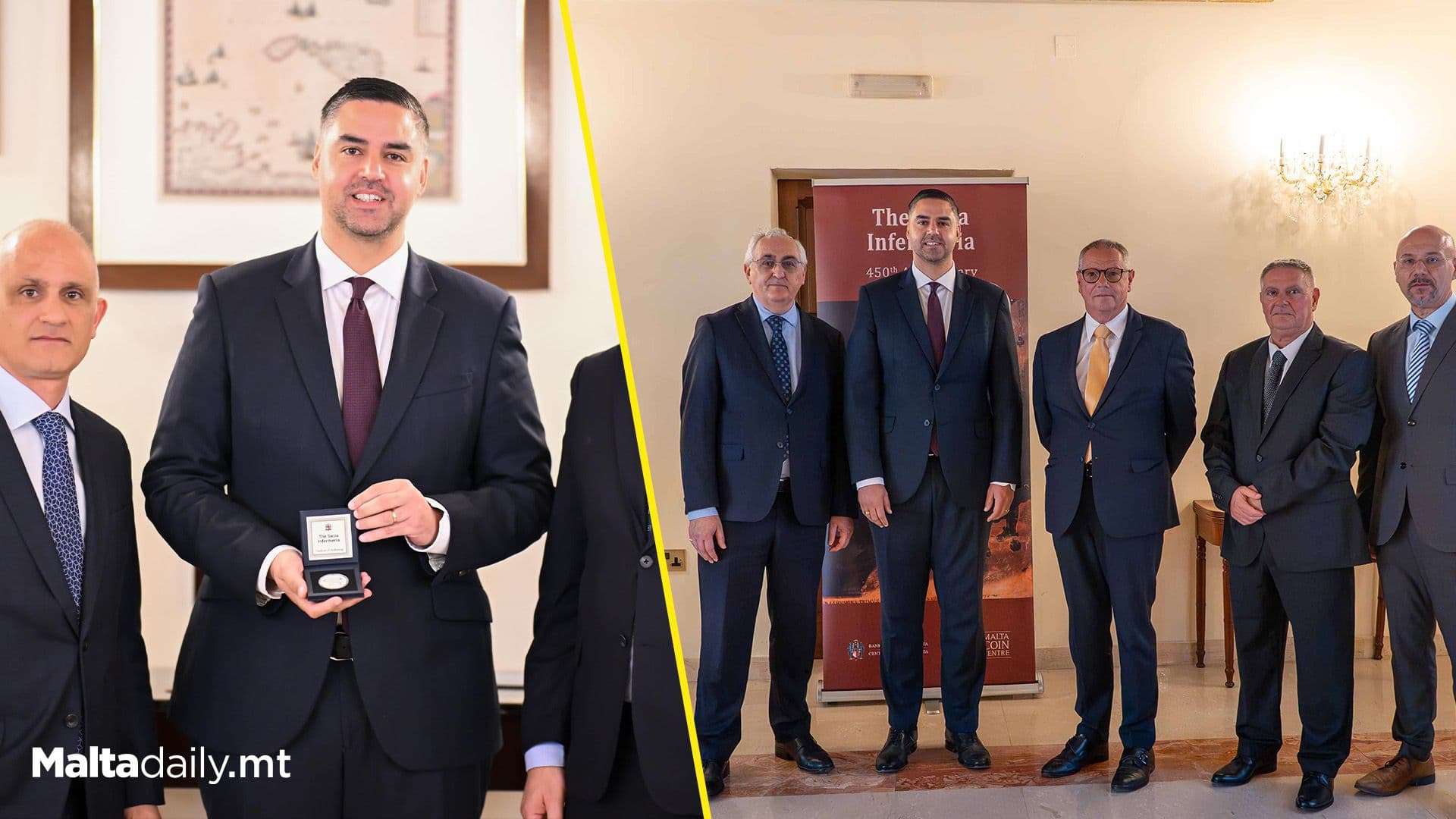 Malta Issues Commemorative Silver Coin Honouring The Sacra Infermeria’s 450th Anniversary