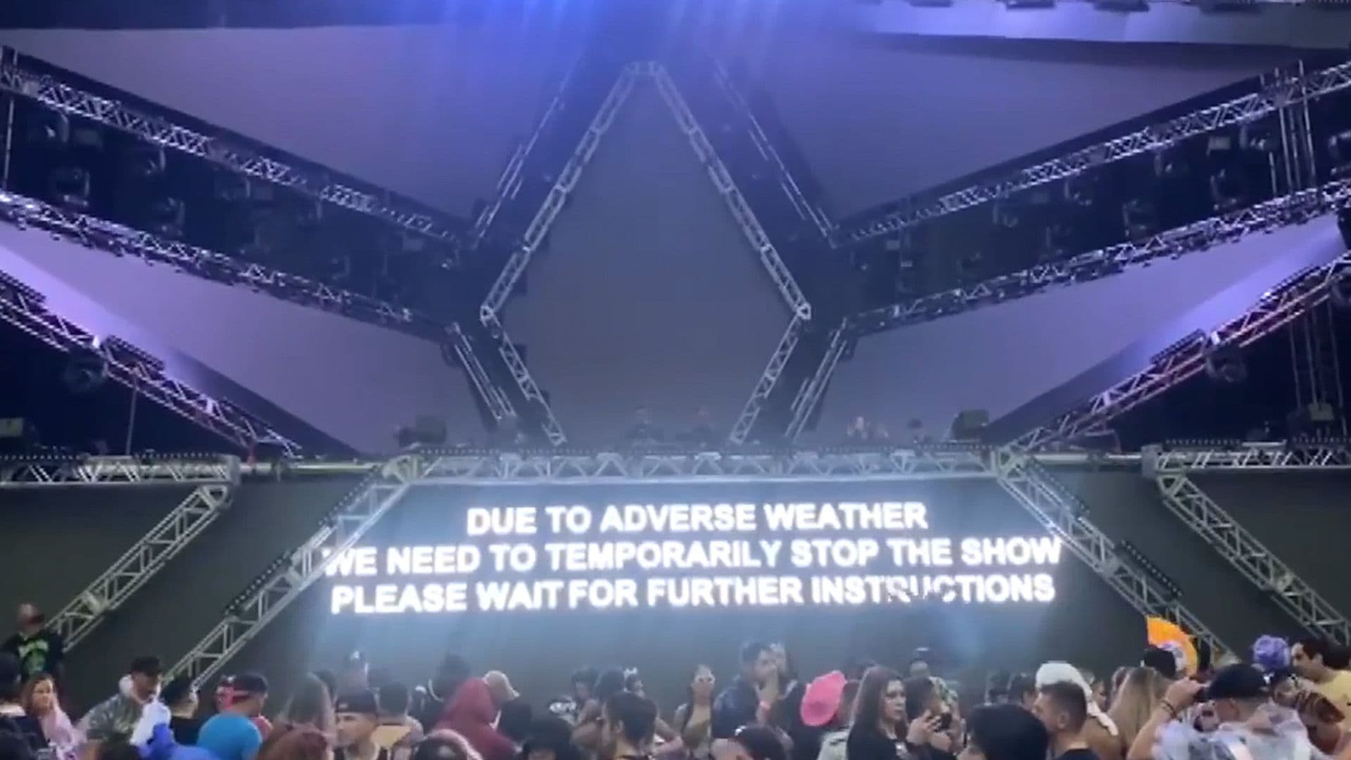Severe Weather Conditions Force Cancellation of Major Music Festival’s First Day