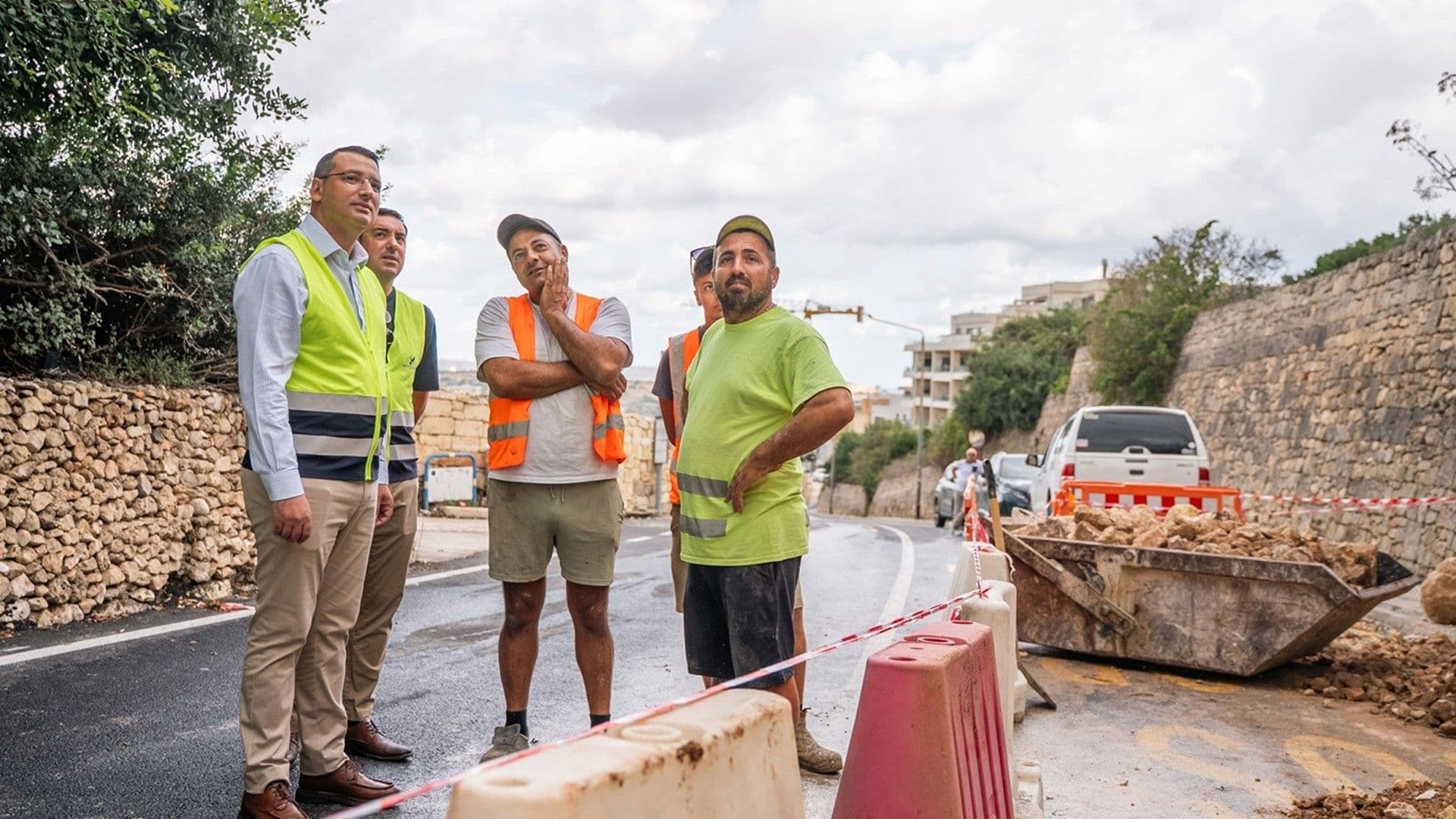 Immediate Works Carried Out In Triq Il-Marfa, Mellieħa To Ensure Safety
