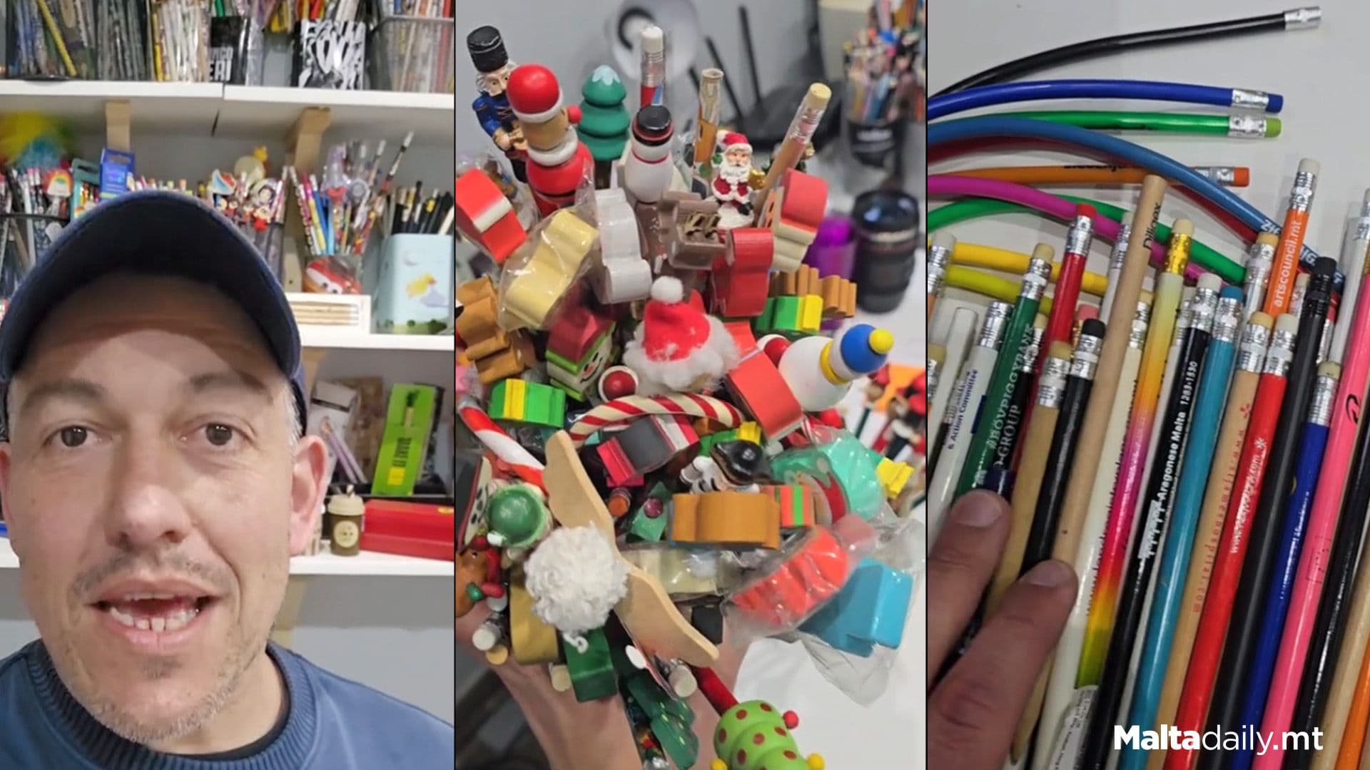 Local Shows Off Massive Pencil Collection
