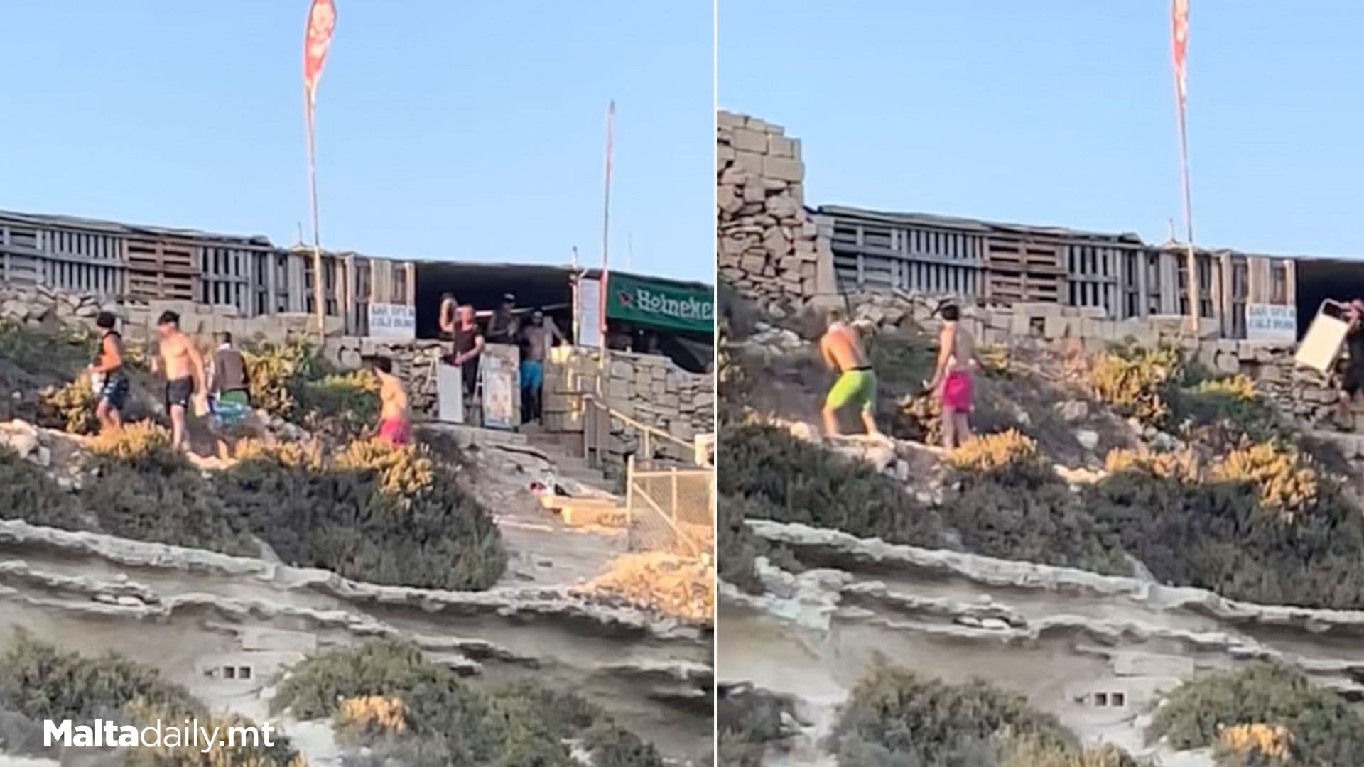 TikTok Of Rock Throwing Fight At St Peter’s Pool Goes Viral