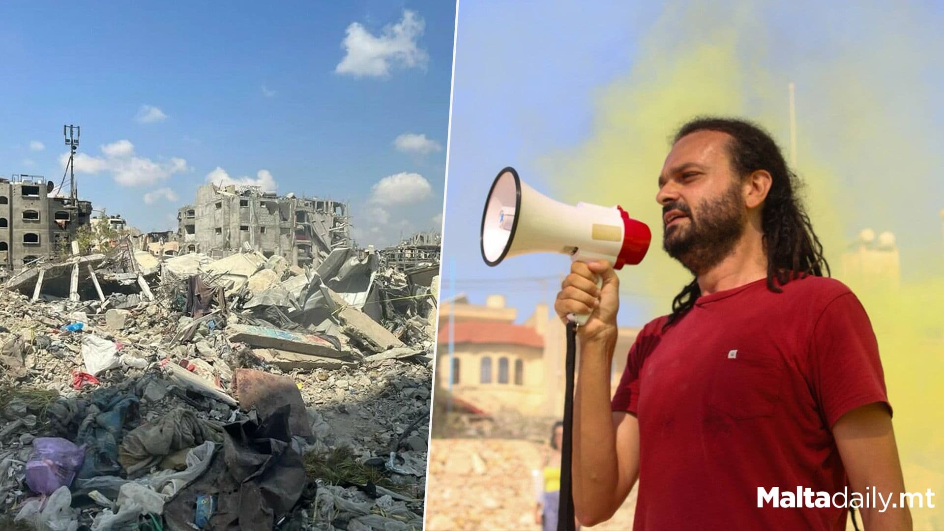 Moviment Graffitti’s Andre Callus Calls Out Gaza Inaction