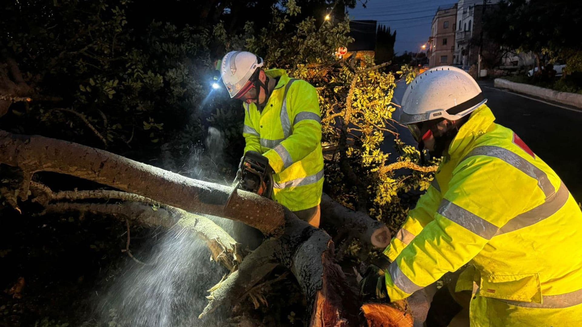 Civil Protection Malta Continue Assisting With Storm Harry Disasters