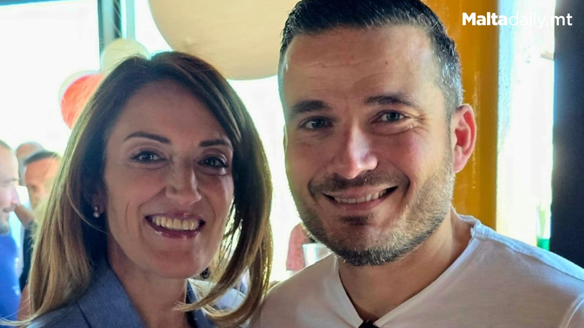 Roberta Metsola Meets Her Cousin, Master Chef Winner