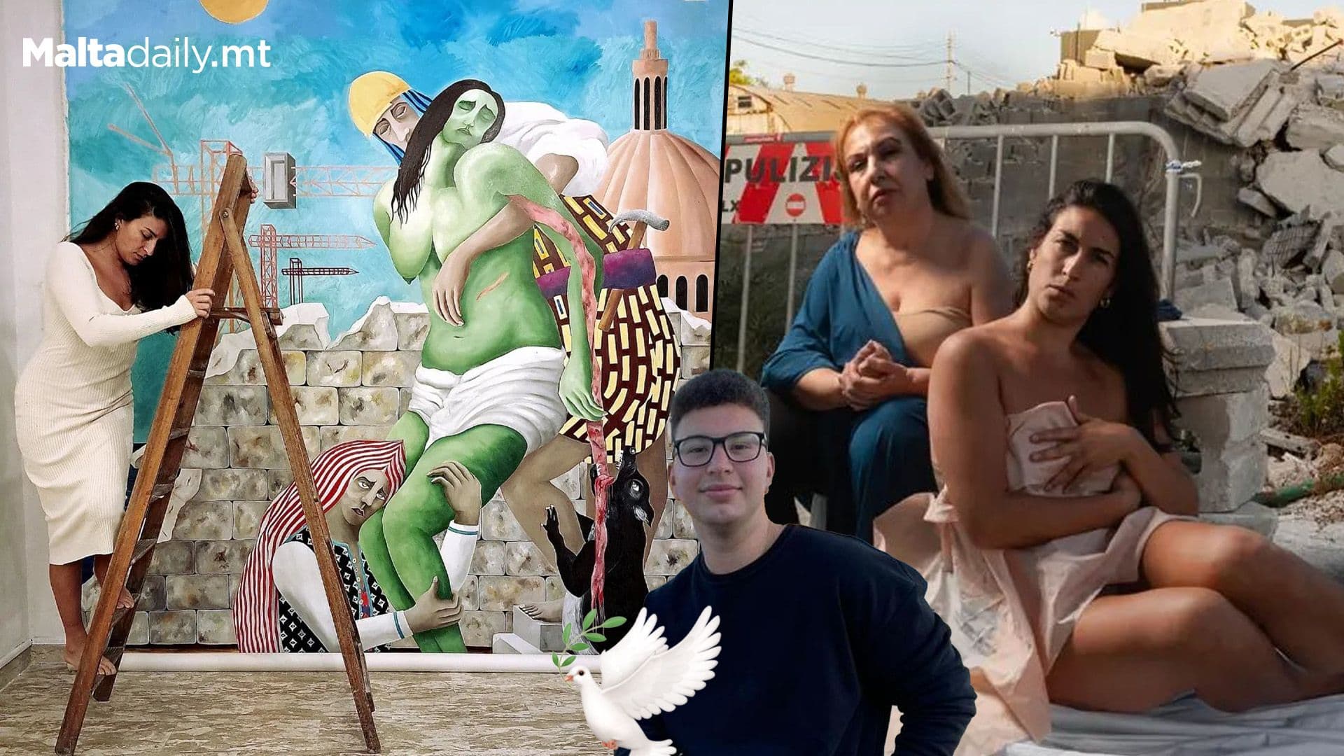 Artist’s Jean Paul Sofia Dedicated Painting Wins At Malta Biennale