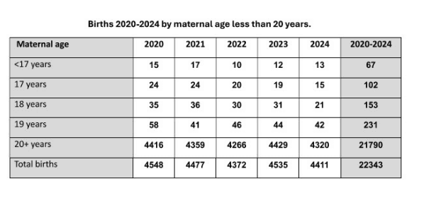 553 Babies Born To Mothers Under Twenty In Malta Over The Past 5 Years