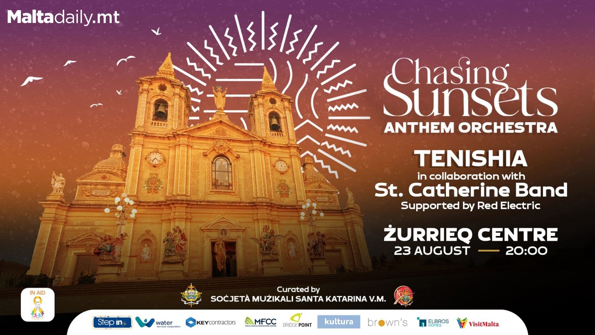 Chasing Sunsets Anthem Orchestra Set To Stun Żurrieq City Centre