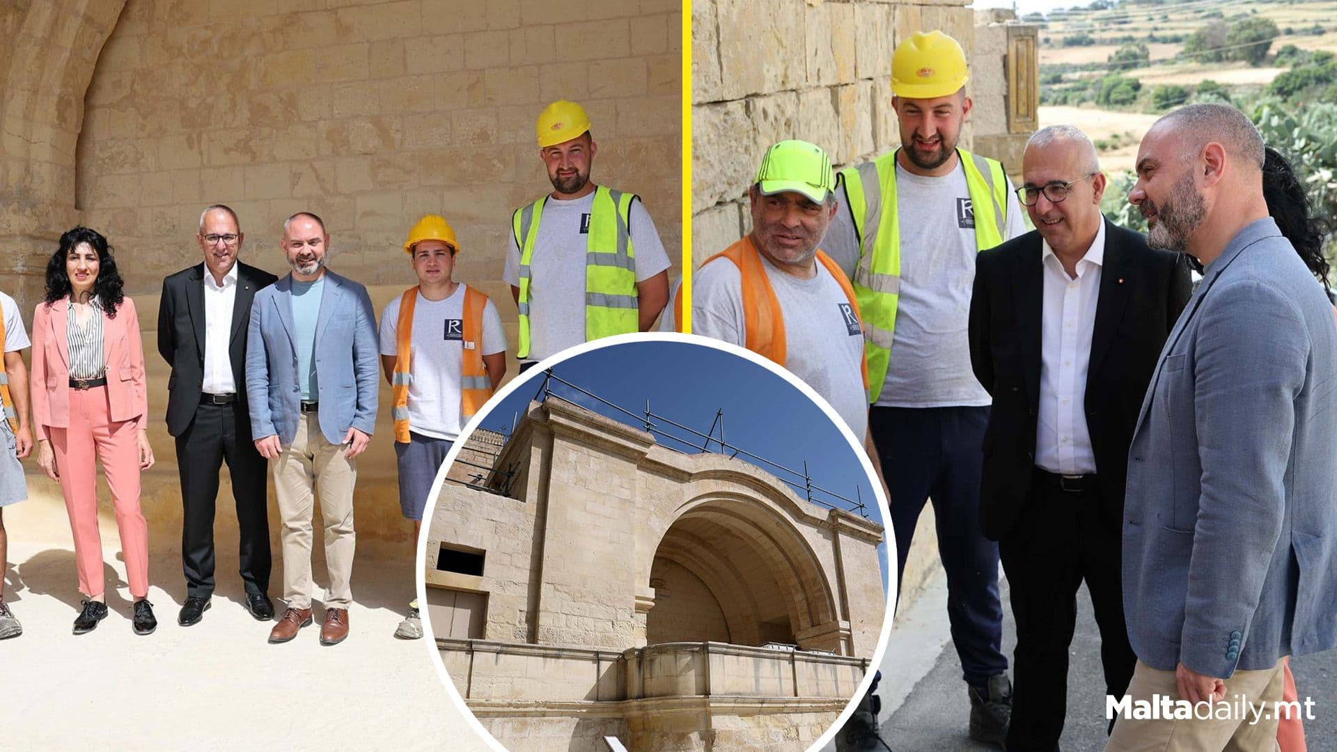 Maintenance And Preservation Works On The Loġġa tal-Palju