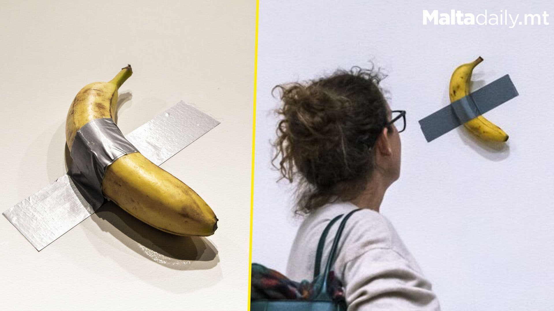 Duct-Taped Banana Auctioned Off For $6.2 Million