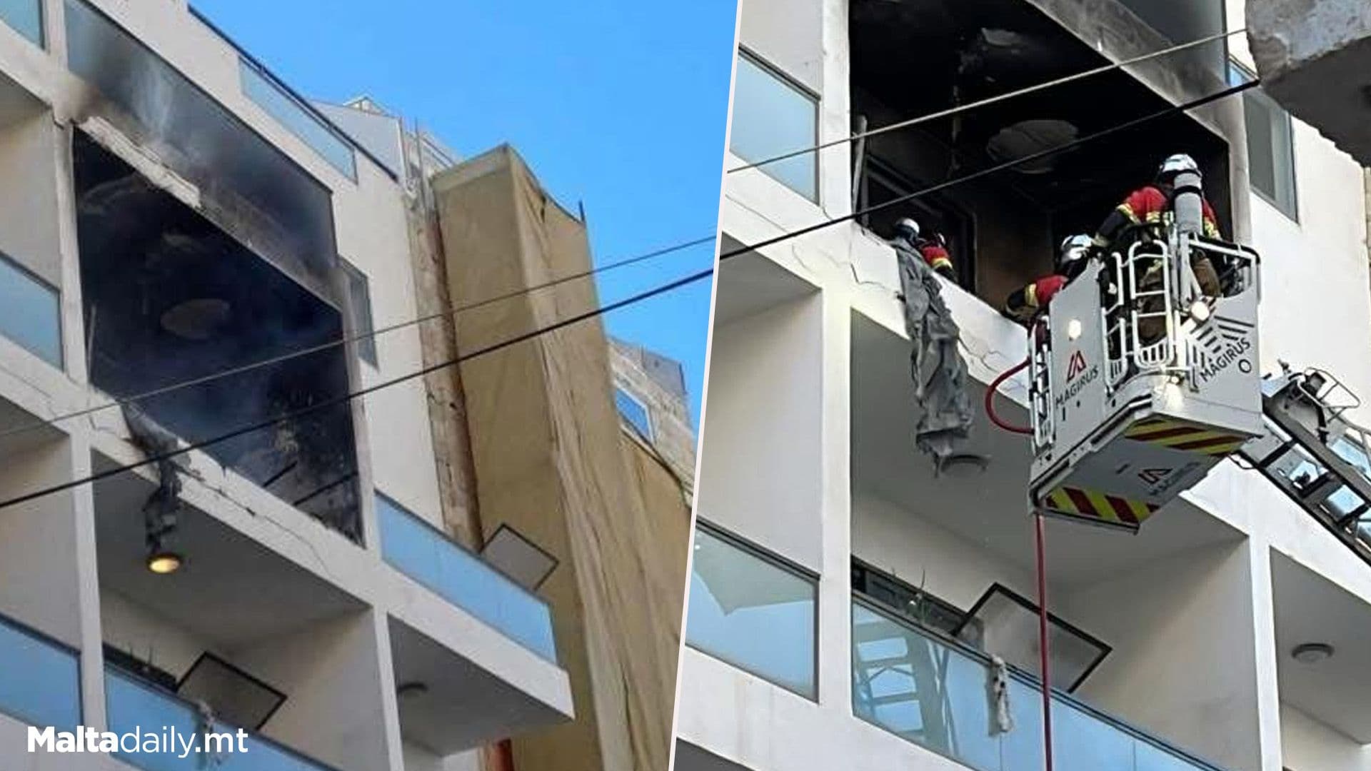 Massive Explosion In Gżira Apartment