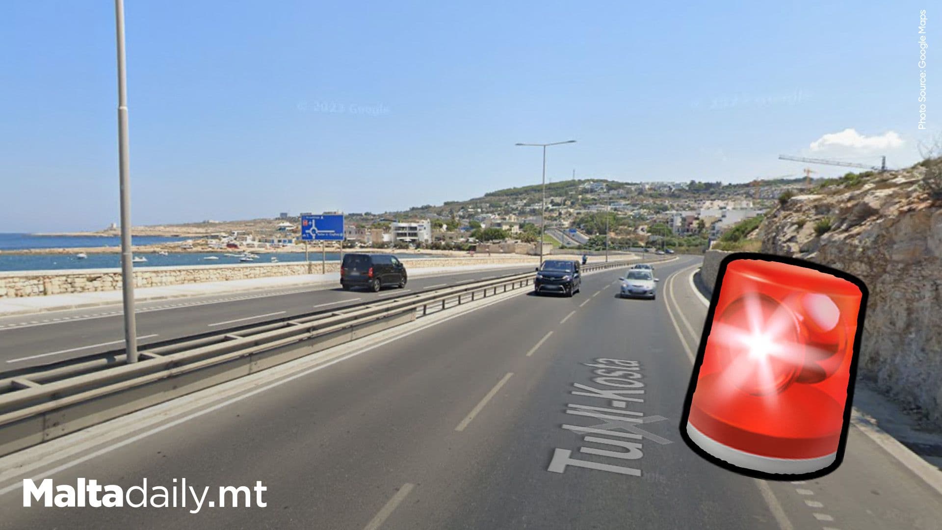 40 Year Old Motorcyclist Seriously Injured In Coast Road Accident