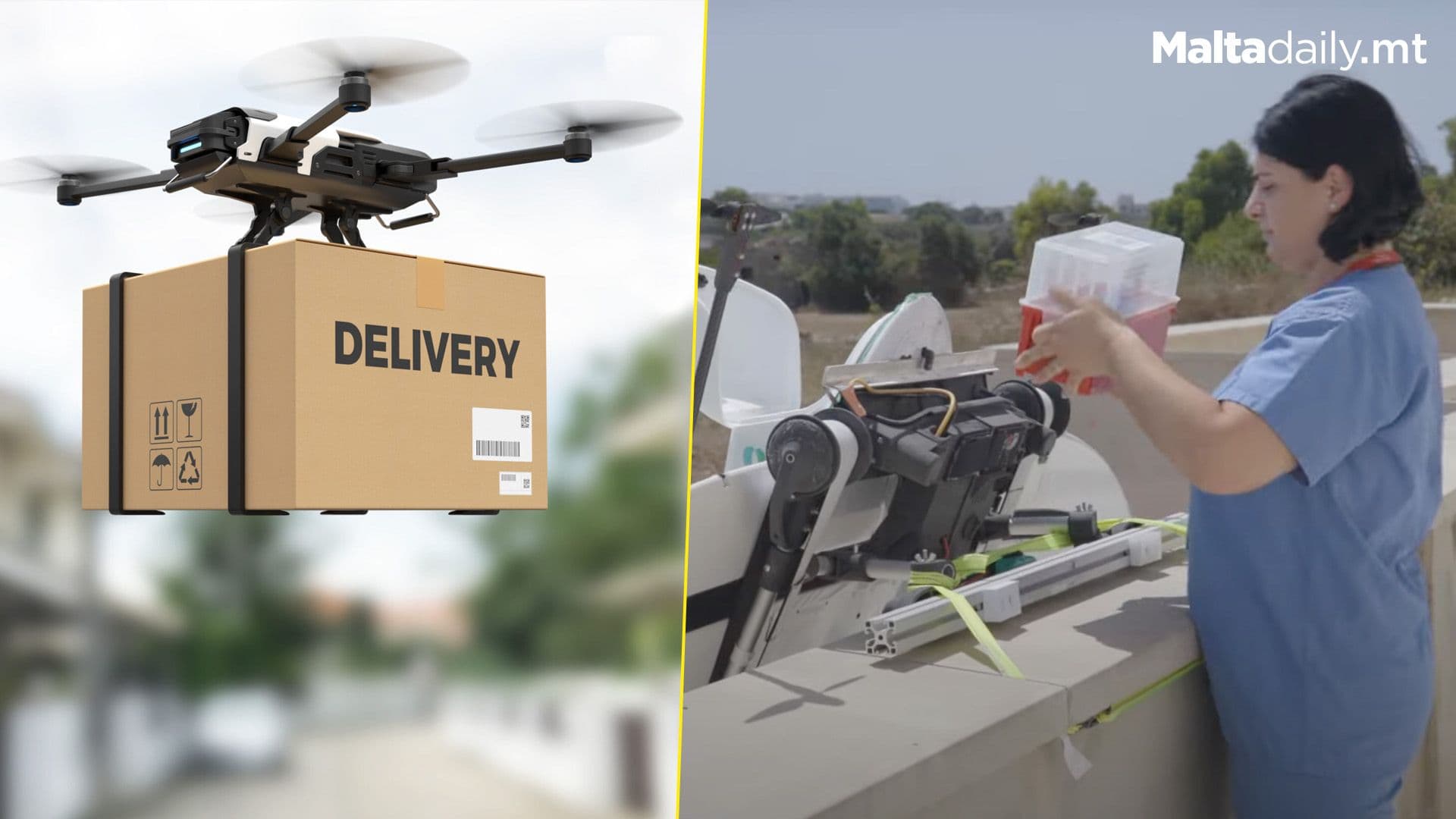 Malta’s Very First Drone Delivery Service Could Begin In Next Few Weeks