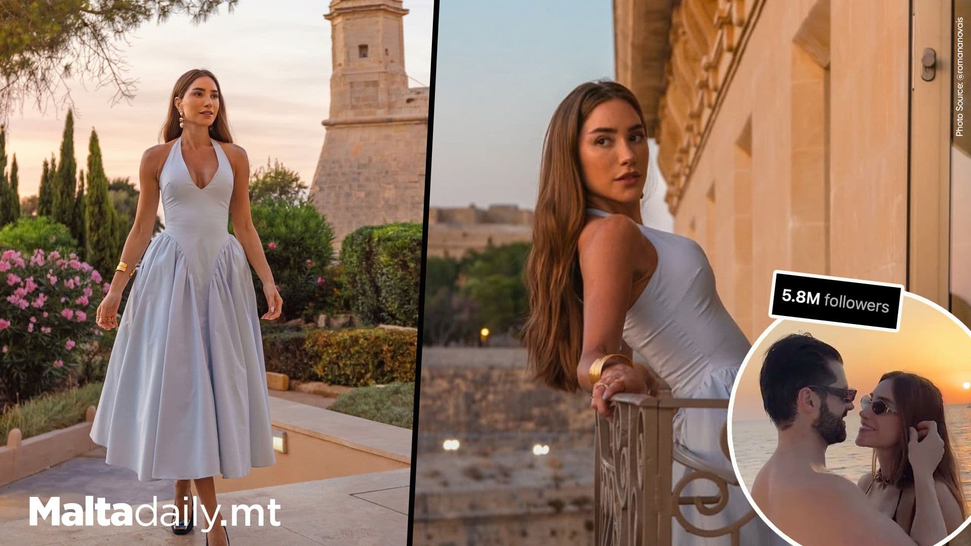 Alok’s Wife Romana Novais Shares Snaps From Her Time In Malta