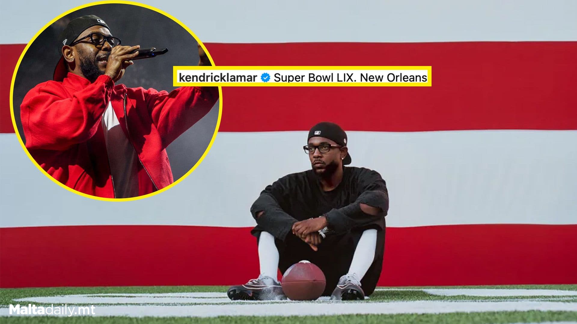 Kendrick Lamar To Headline 2025 SuperBowl Halftime