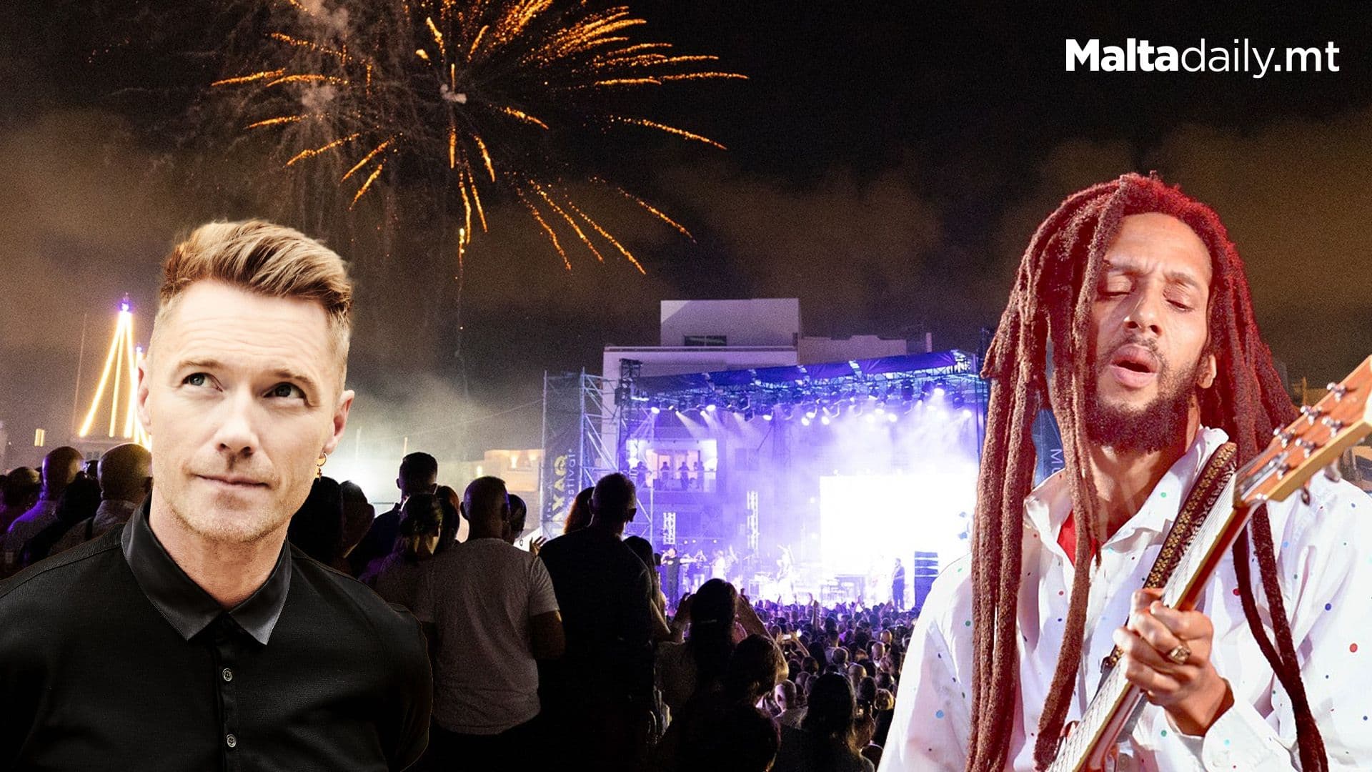 Julian Marley, Ronan Keating To Join Għaxaq Music Festival