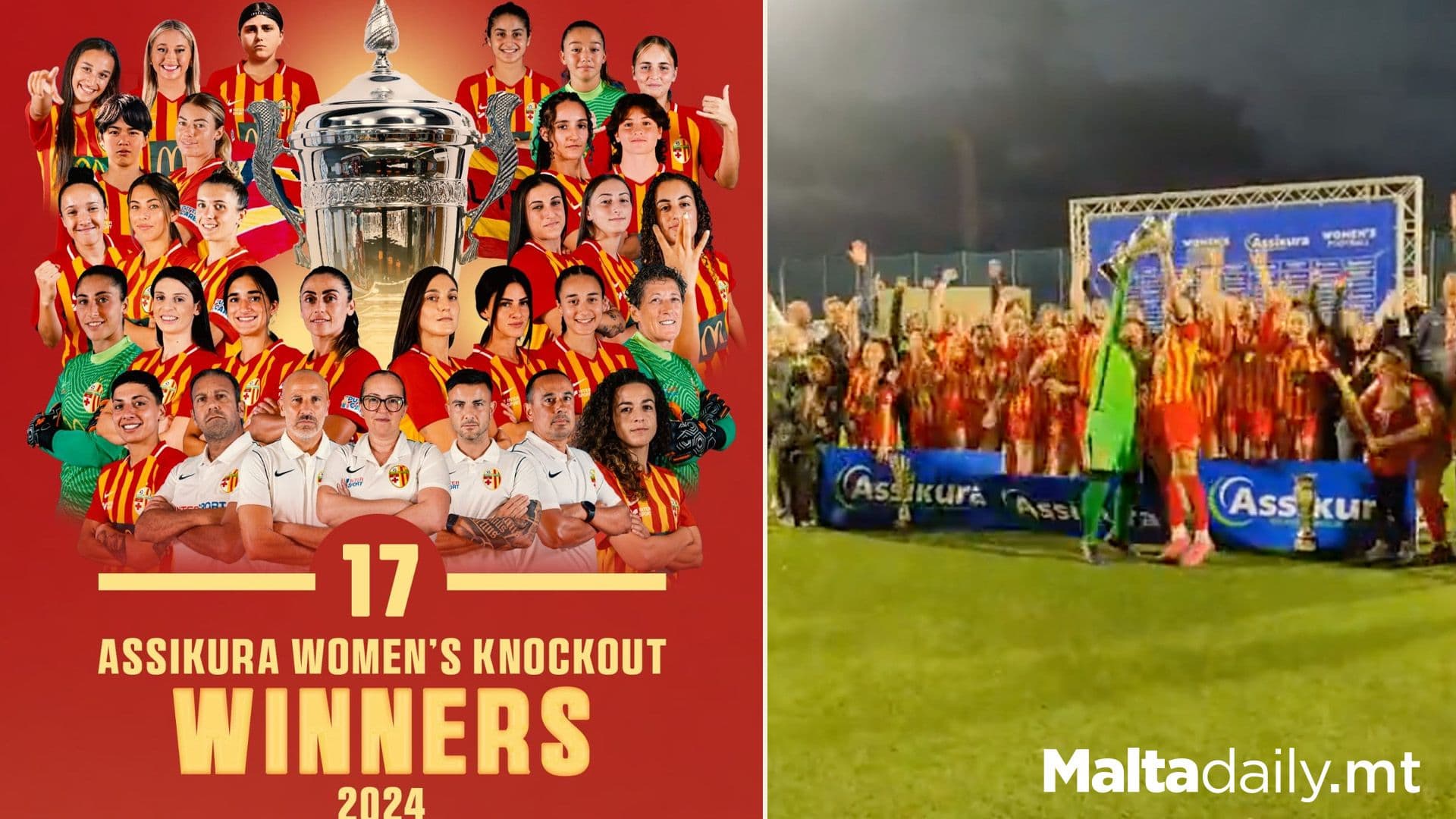Birkirkara Women Claim 17th Assikura Women’s Knockout Title
