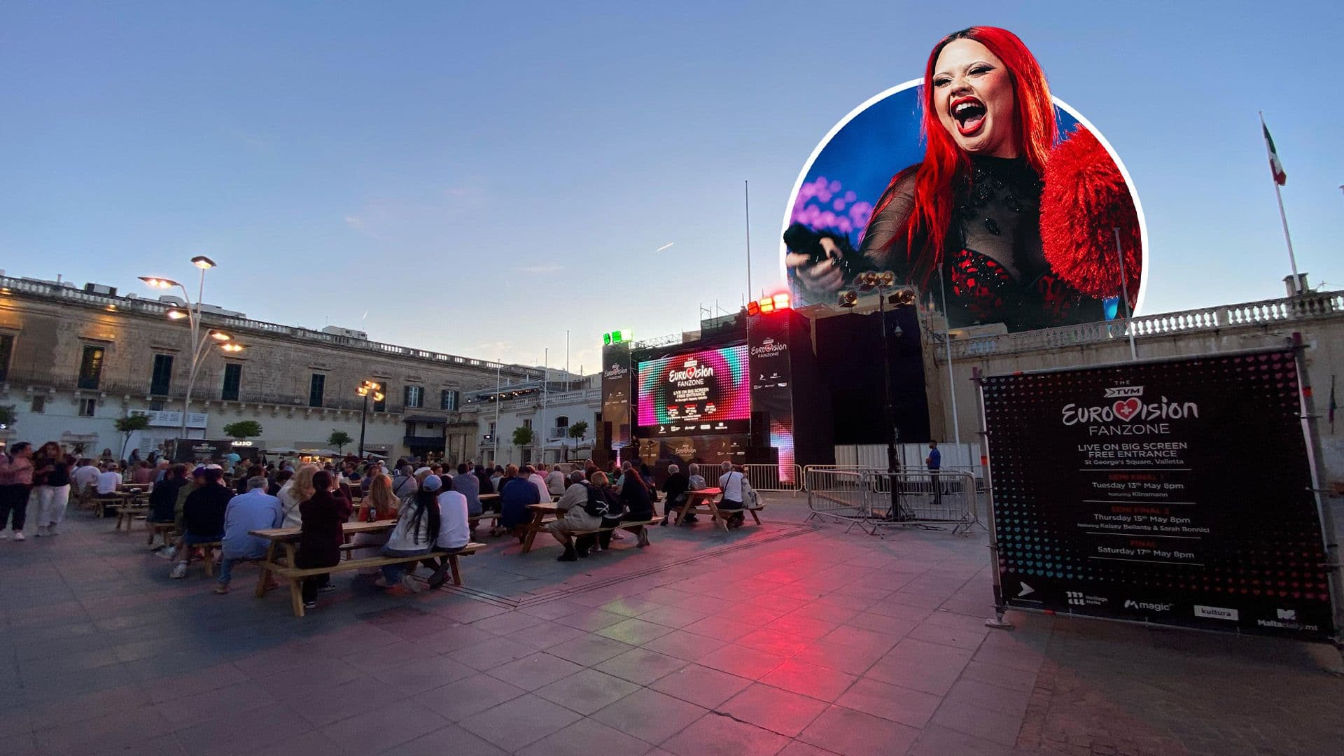 Celebrate the Eurovision Final at Valletta’s Fanzone This Saturday