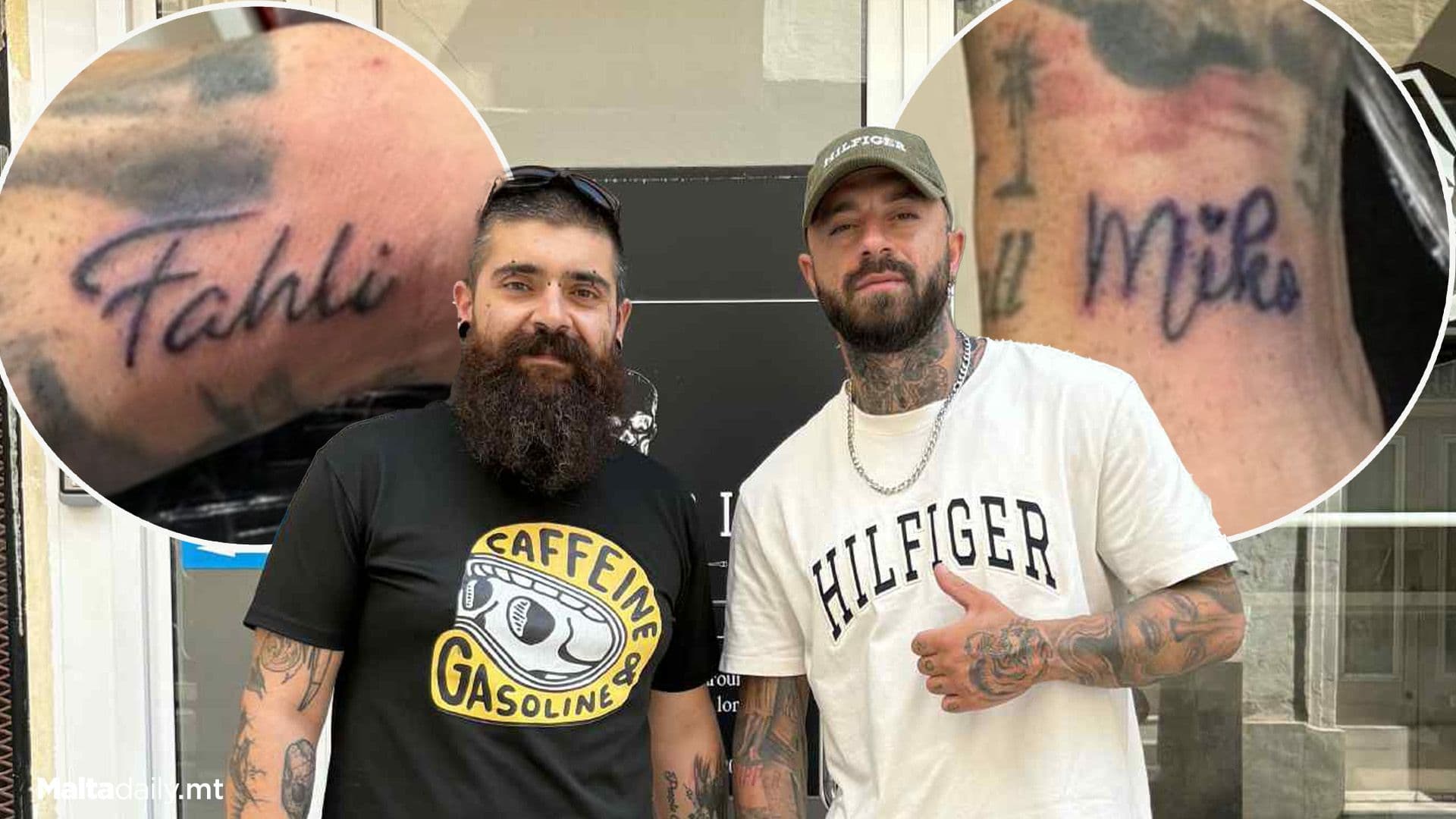 Cruyff Covers Up ‘Faħli’ & ‘Miko’ Tattoos Post Break-Up