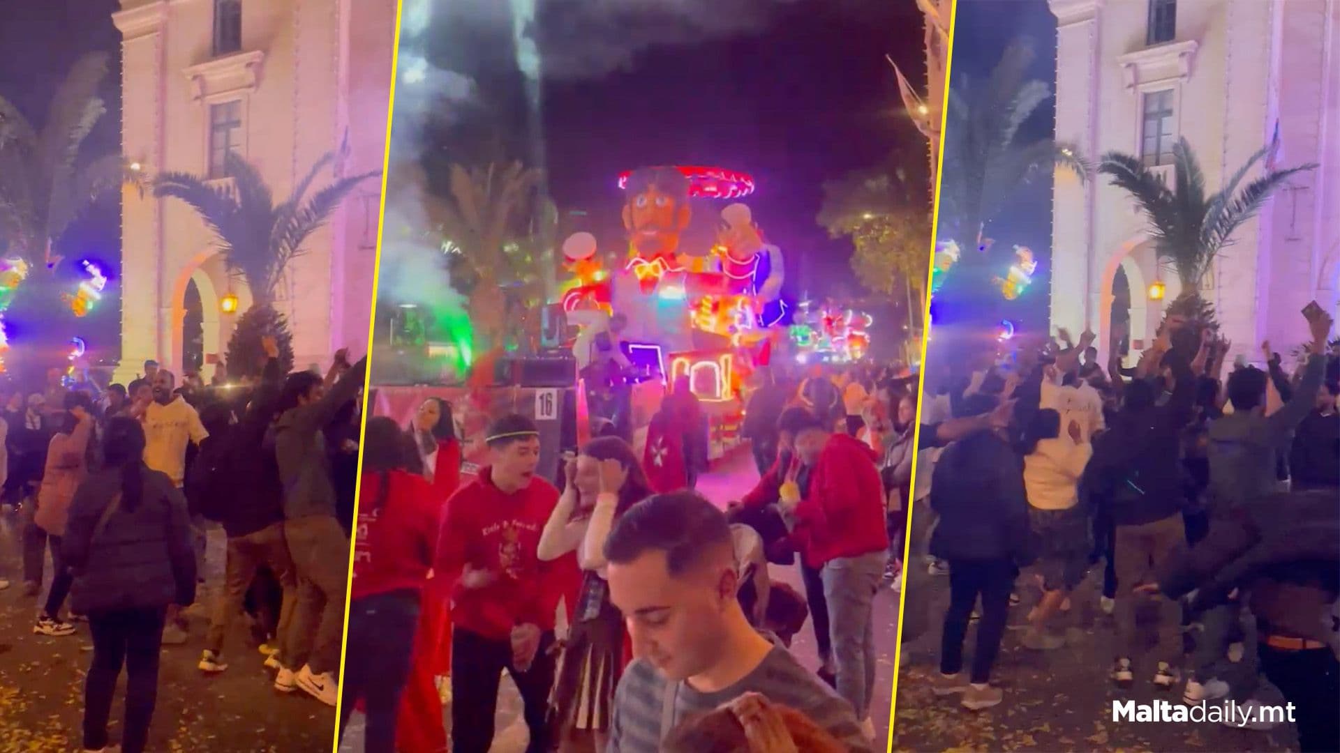 Foreigners Celebrate Malta Carnival Grand Finale