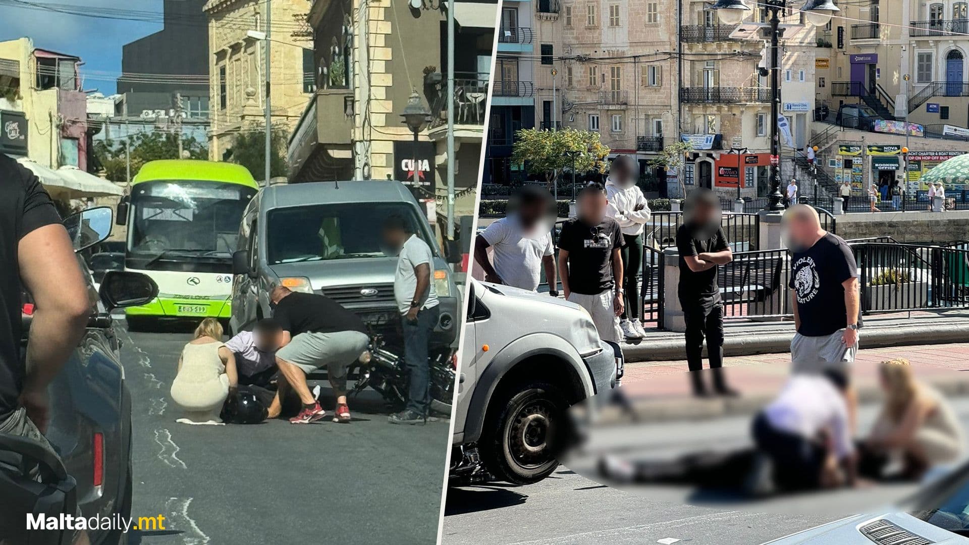 Vehicle Crash In St Julian’s: Person Reportedly Injured