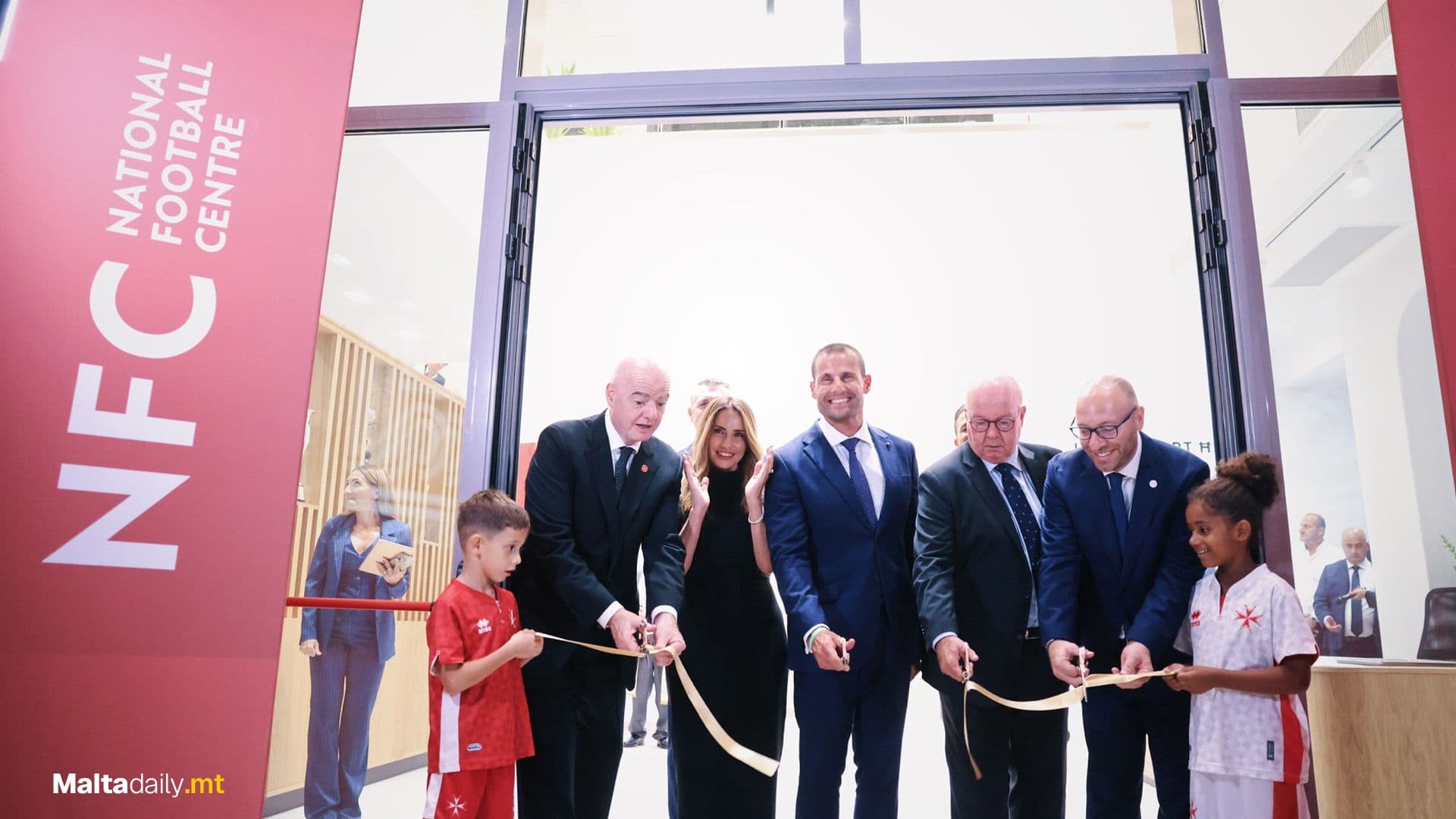 National Football Centre Inaugurated Alongside FIFA President