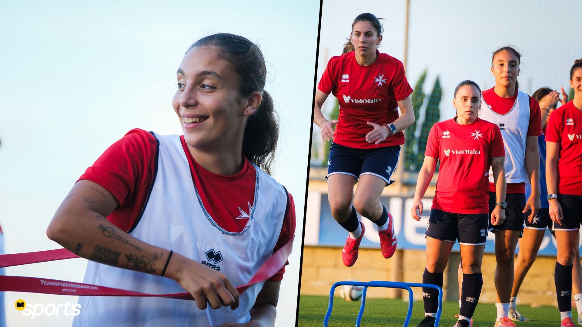 Malta Women’s Team Training Ahead Of Belarus Matches