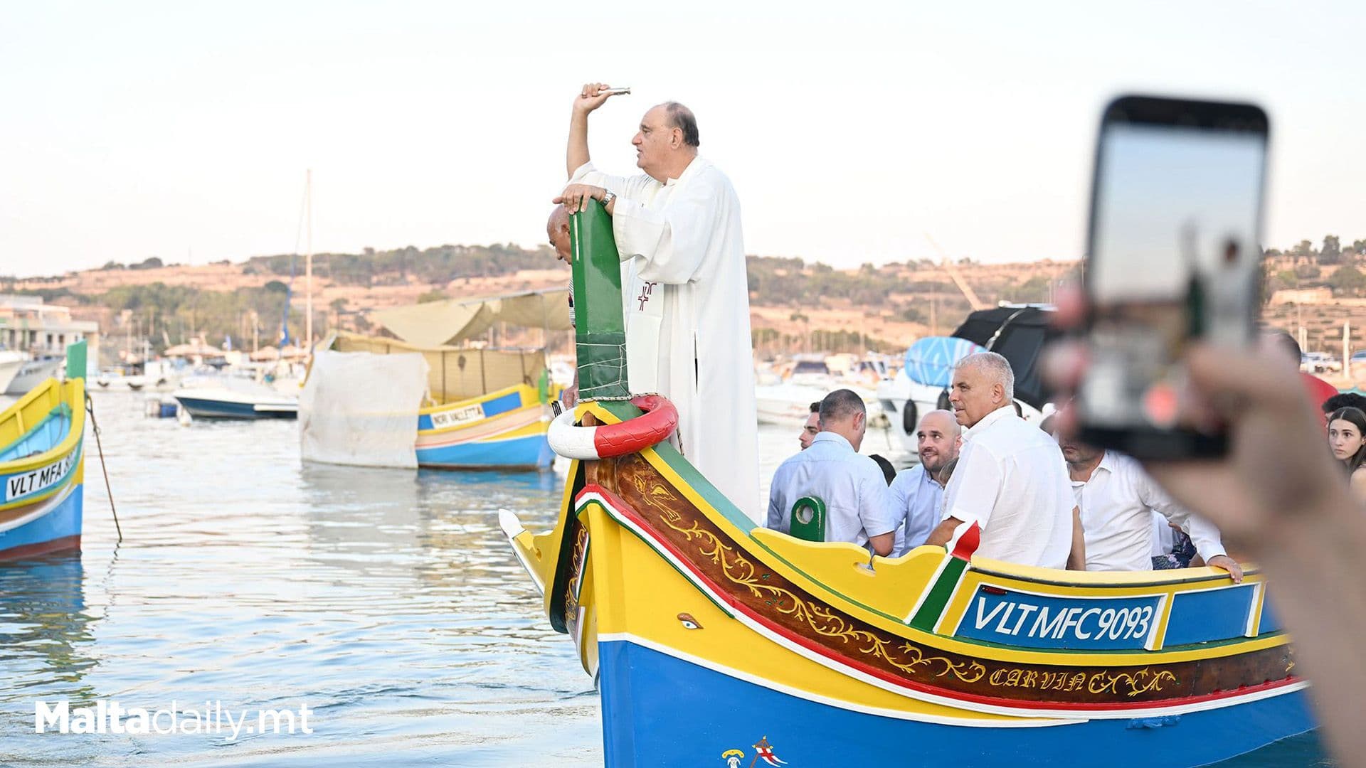 Blessing Of Fishing Vessels Marks Start Of Lampuki Season in Marsaxlokk