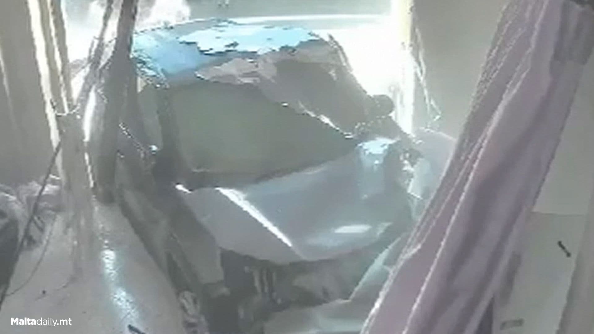 Car Crashed While Owner Was Feeding Stray Cats Says Son