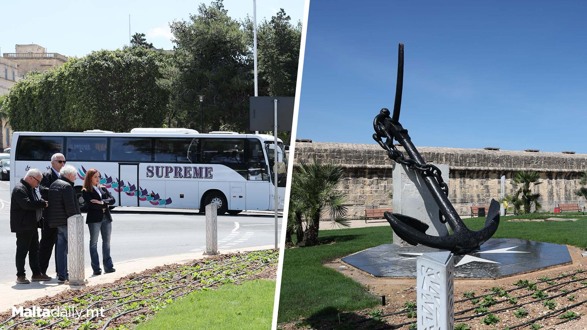 Two Green Projects Launched To Revamp Birgu’s Oil Depot and Town Entrance