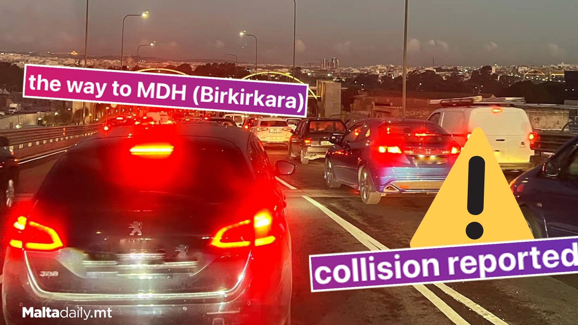 Heavy Traffic Reported Across The Island