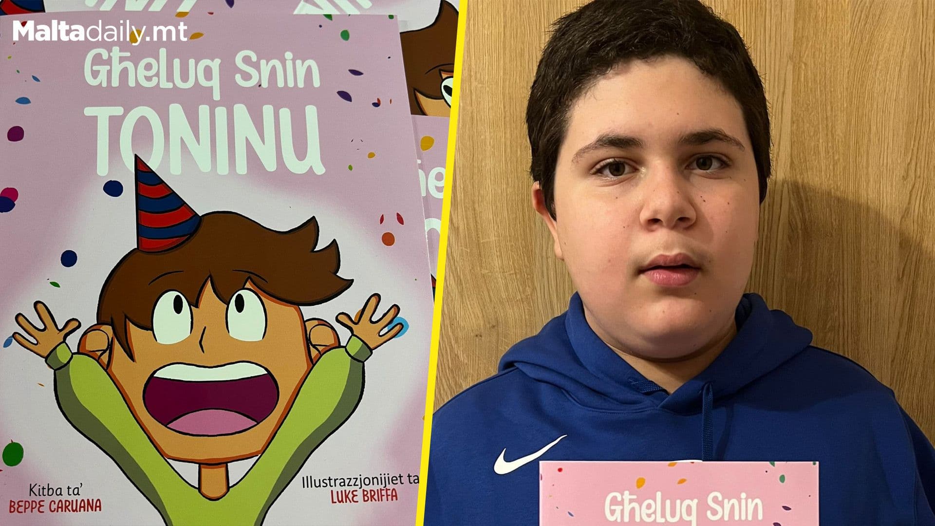 Young Autistic Maltese Author Publishes Book In Honour Of International Day of Disabled Persons