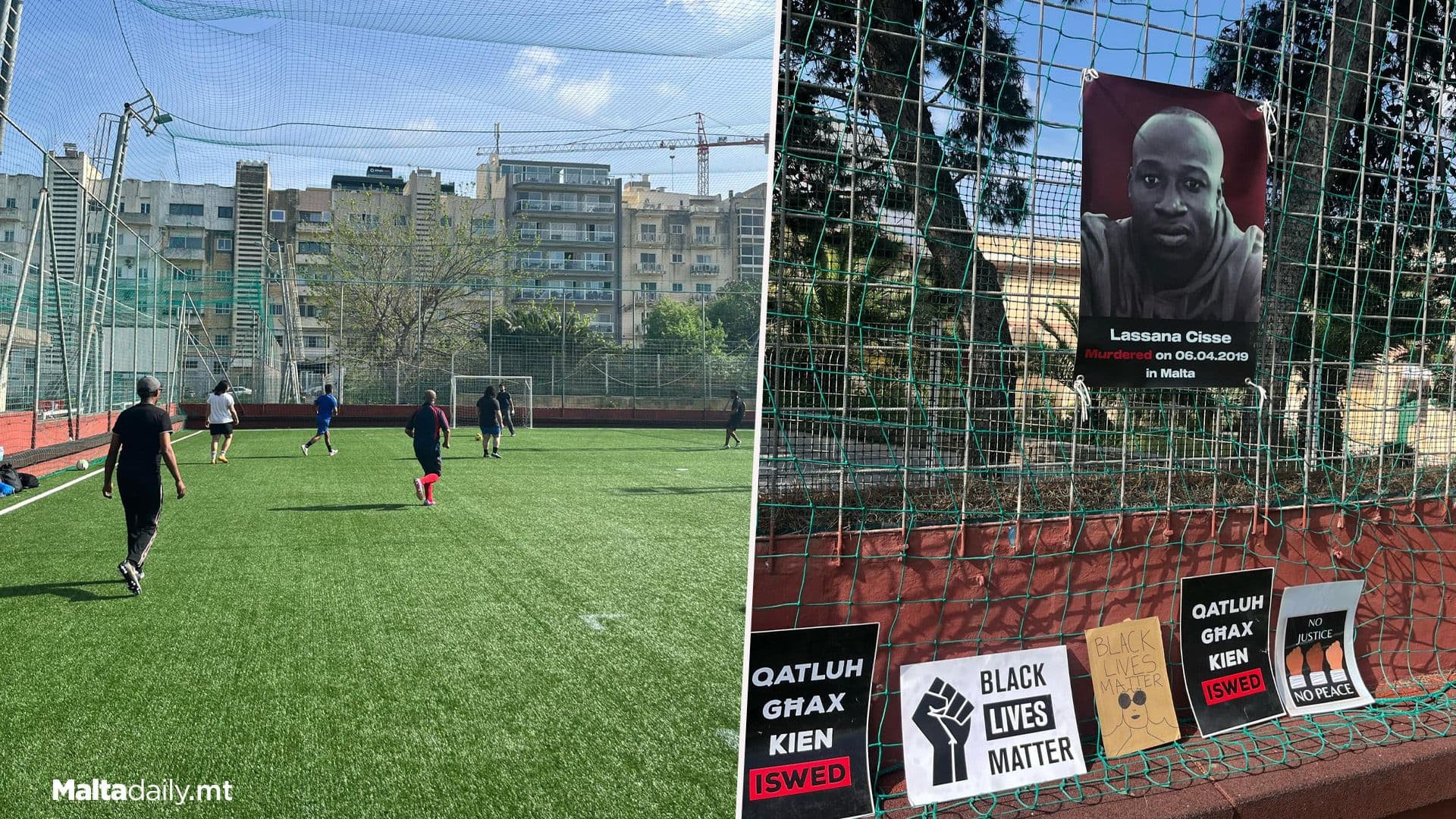 Football Match In Honour Of Lassana Cisse 6 Years After Murder