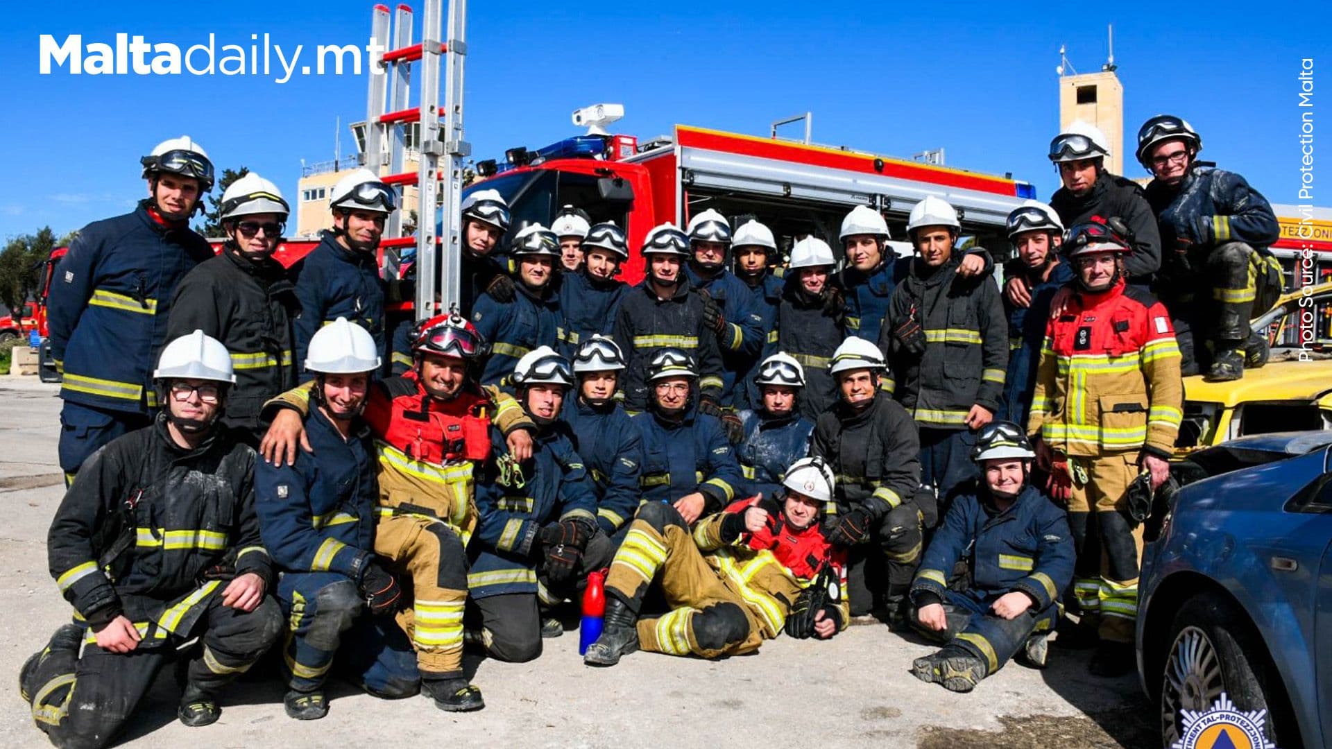 Civil Protection Malta’s 8th Recruitment Course Nears Its End