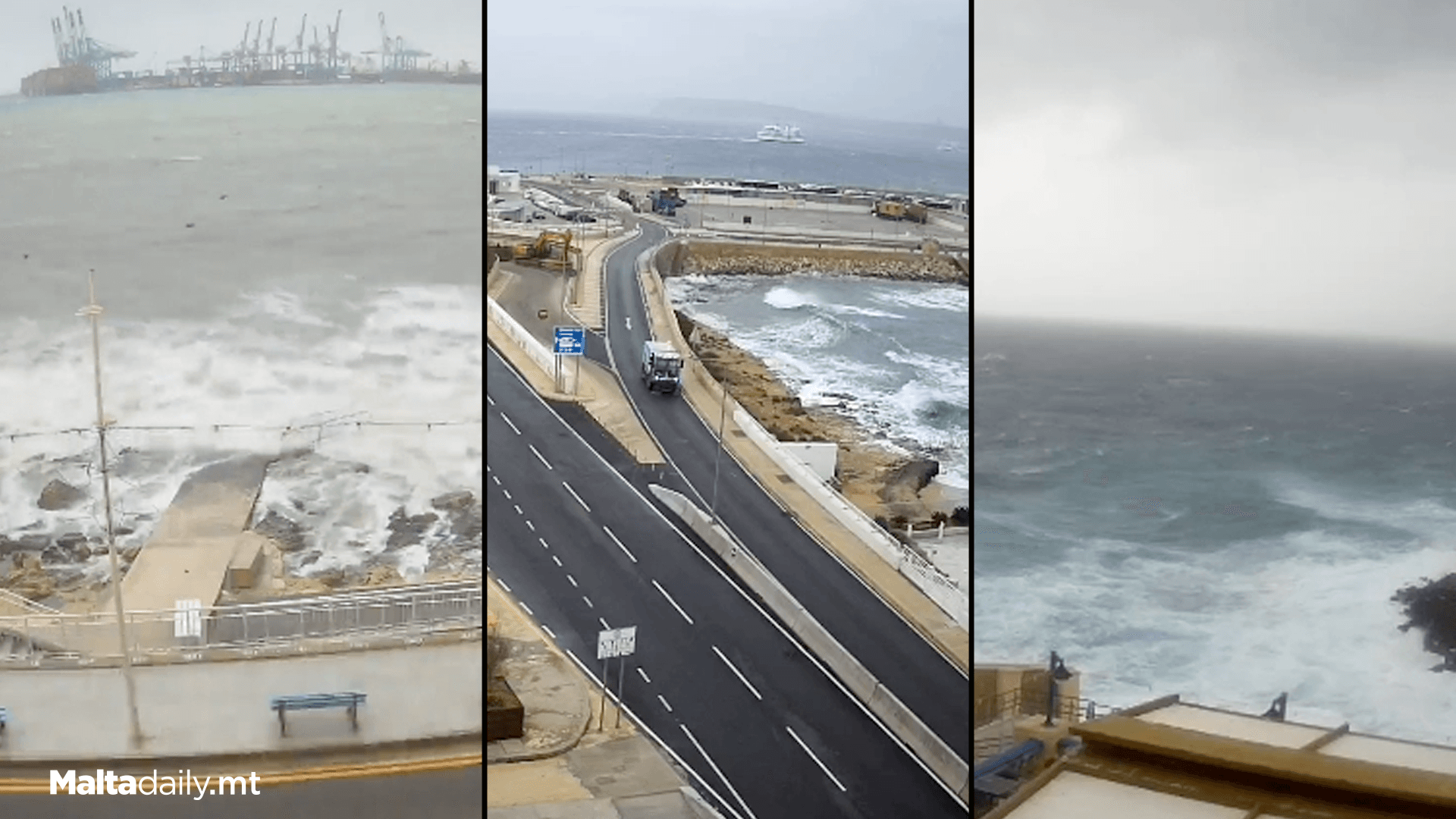 Orange Warning As Strong Winds Hit Maltese Islands