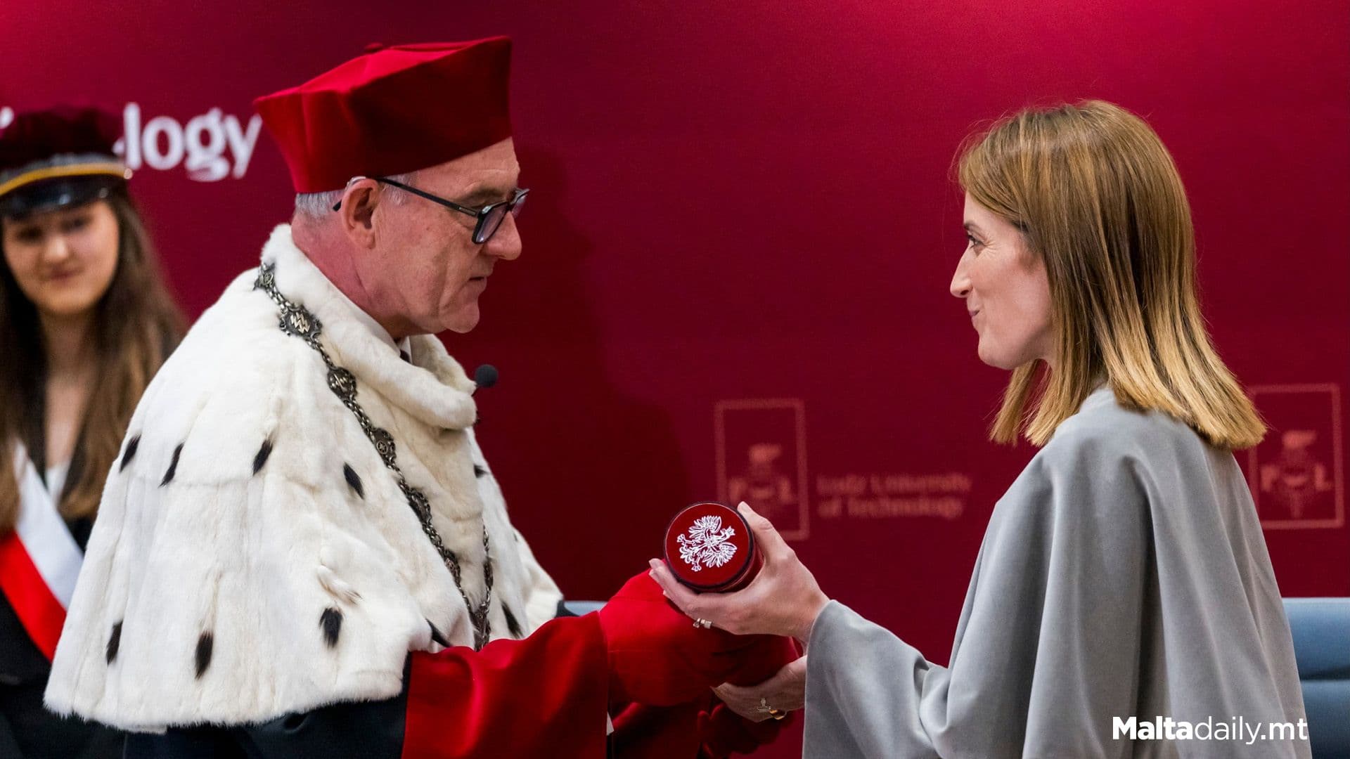 Roberta Metsola Awarded Title Of Doctor Honoris Causa