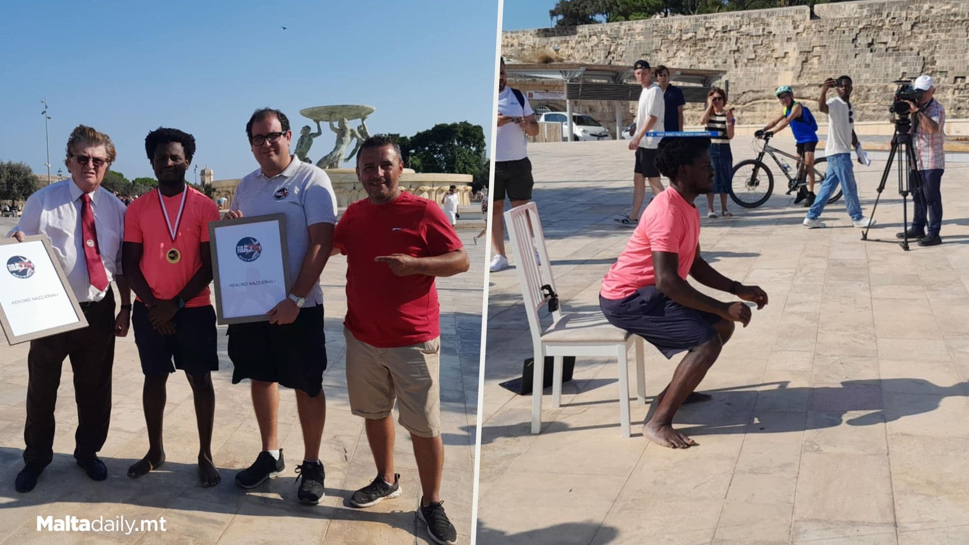 Man Likely Broke Two Guinness World Records At Triton Square