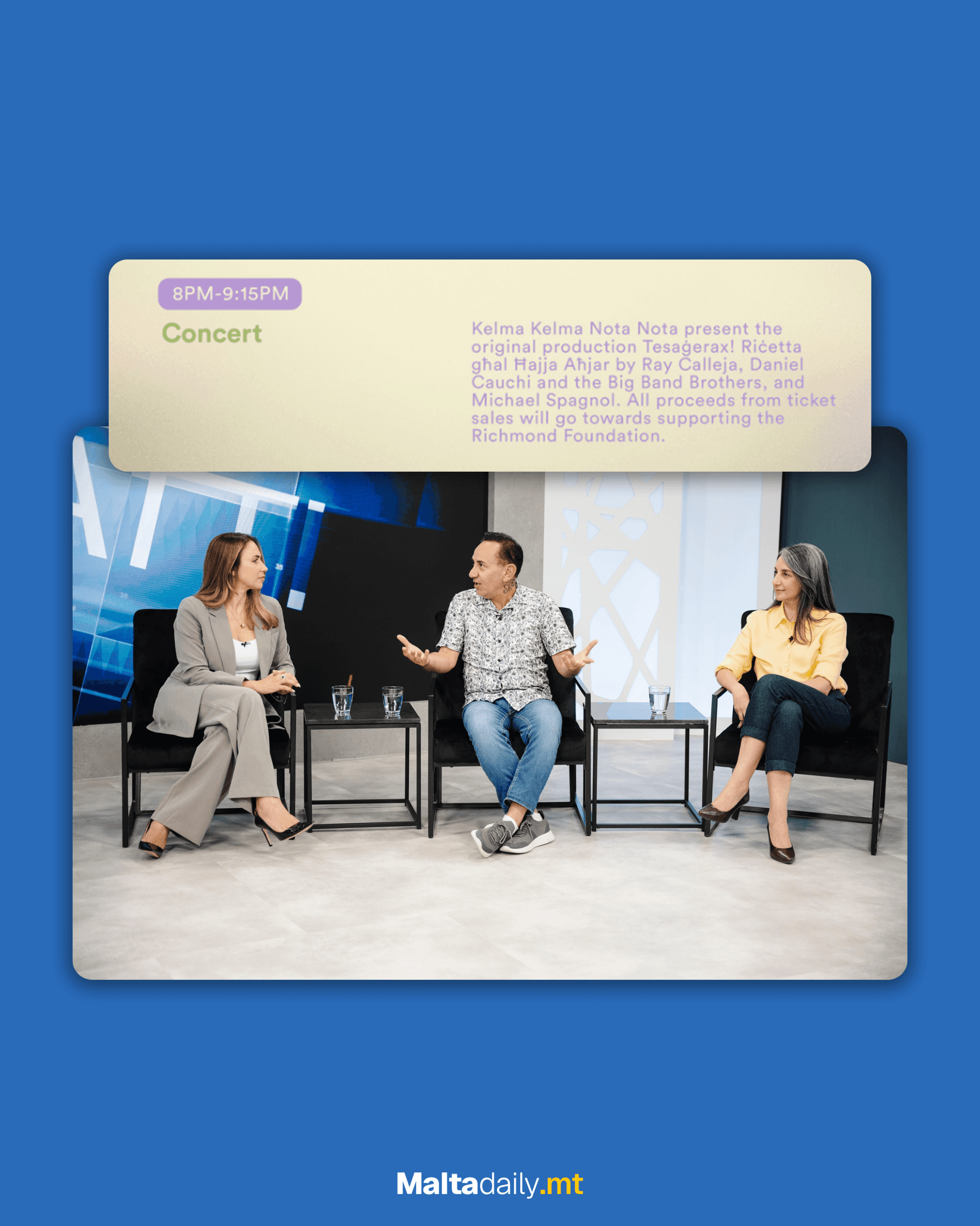 ‘Tessaġerax! Riċetta Għal Ħajja Aħjar’: A Concert For Mental Well-Being