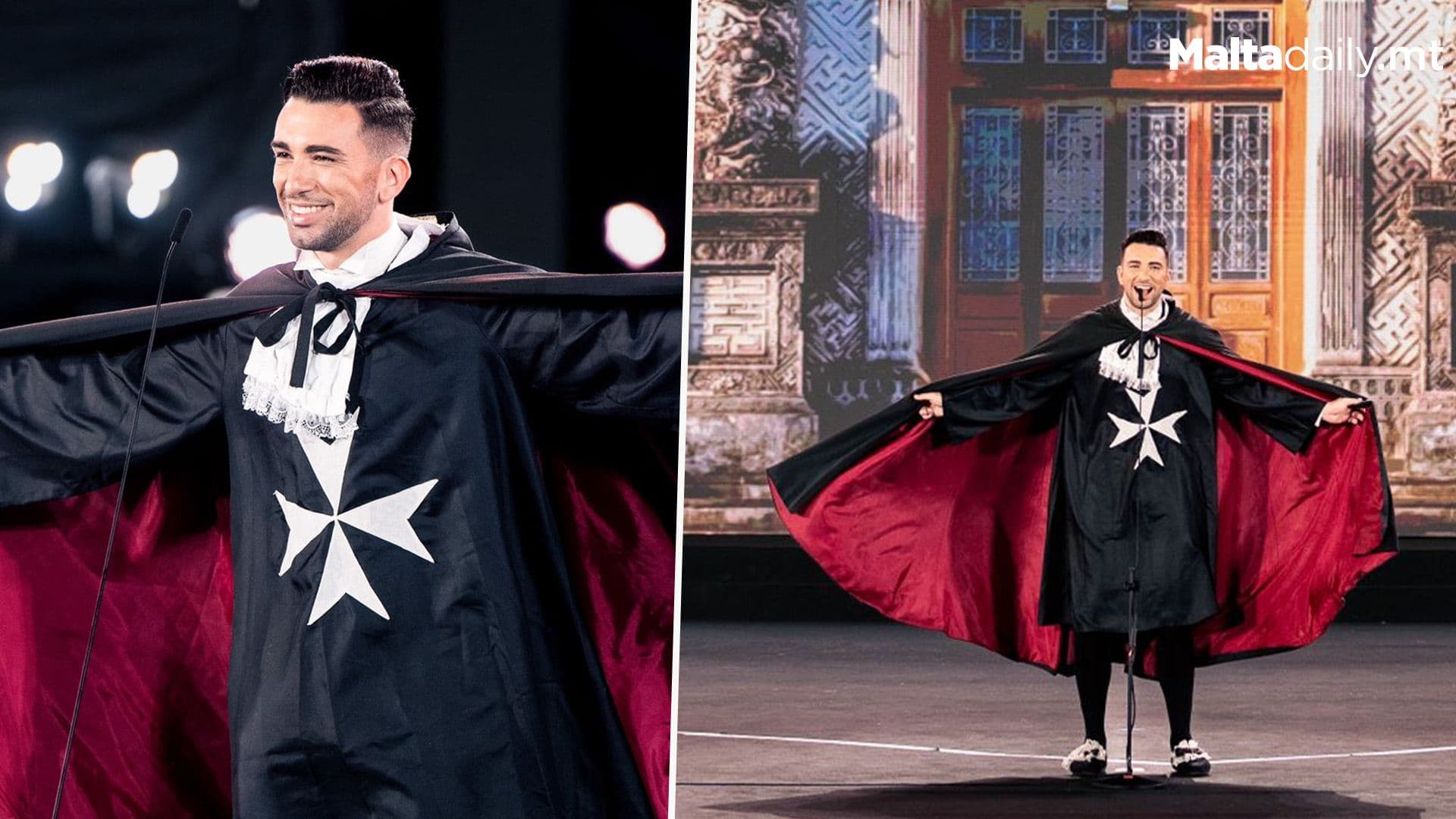 Maltese Mr World Contestant Wears Traditional ‘Mantle’