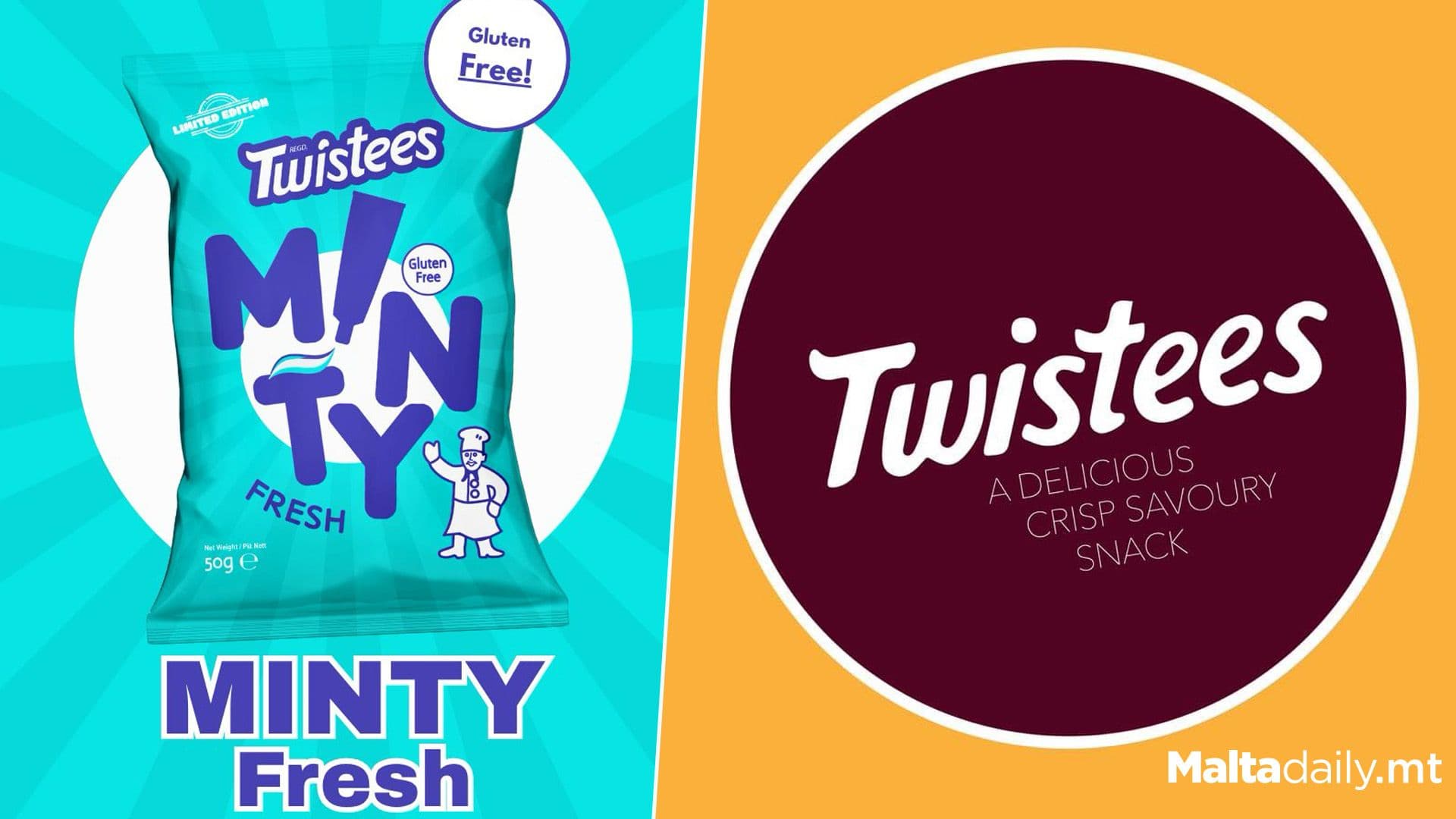 Twistees Unveil Bold New Minty Flavour