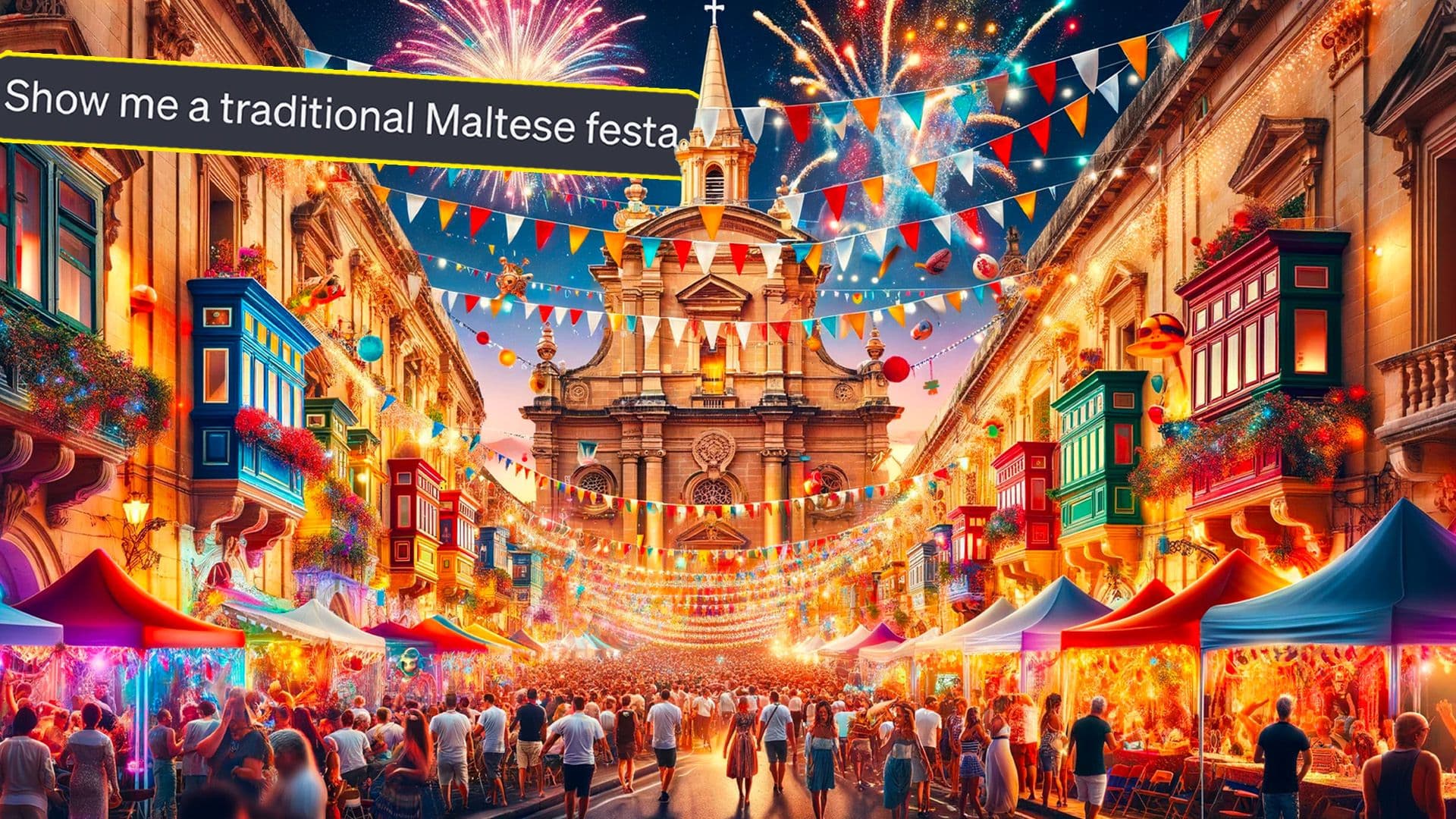 FestAI: We Told Artificial Intelligence To Show Us a Typical Maltese Festa